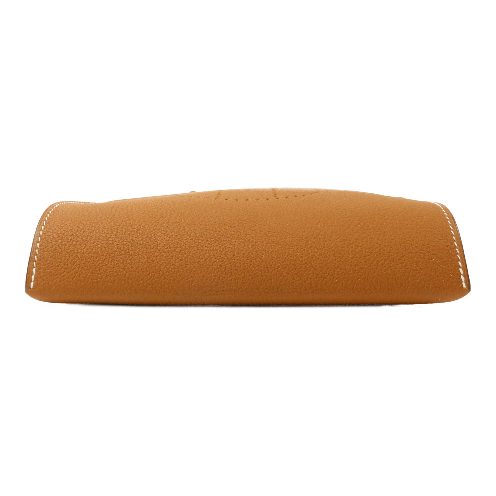 HERMES Clemence皮革Videpoches肩背袋Gold