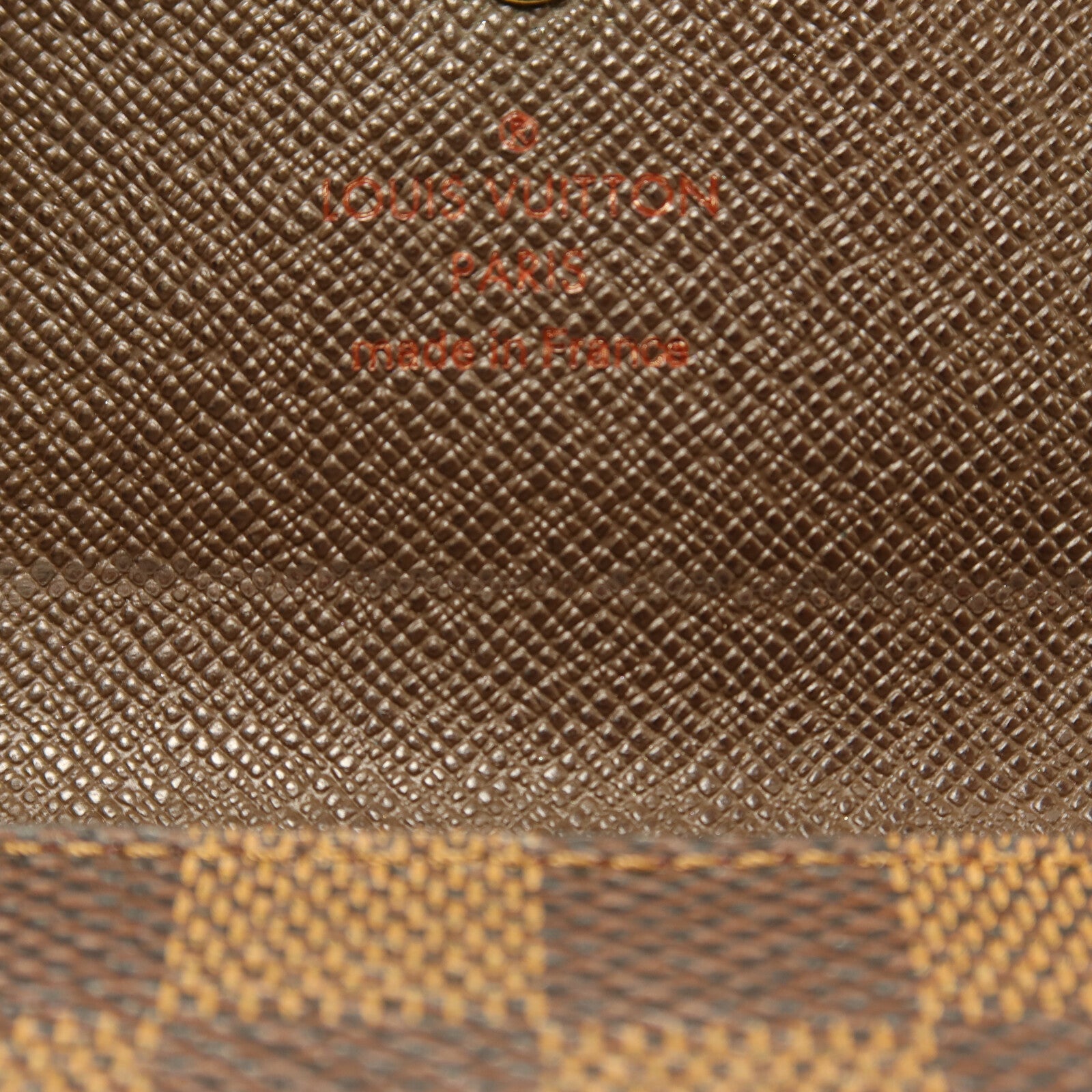 LOUIS VUITTON Damier Porte Monnaie Cartes Credit金扣錢包