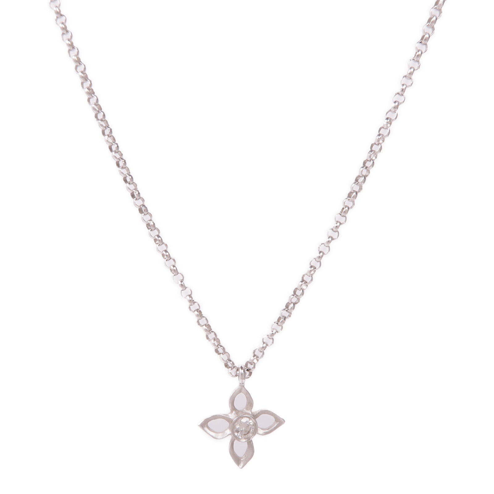 JEWELRY 【激減優惠】18K白金Diamond Necklace鑽石項鍊