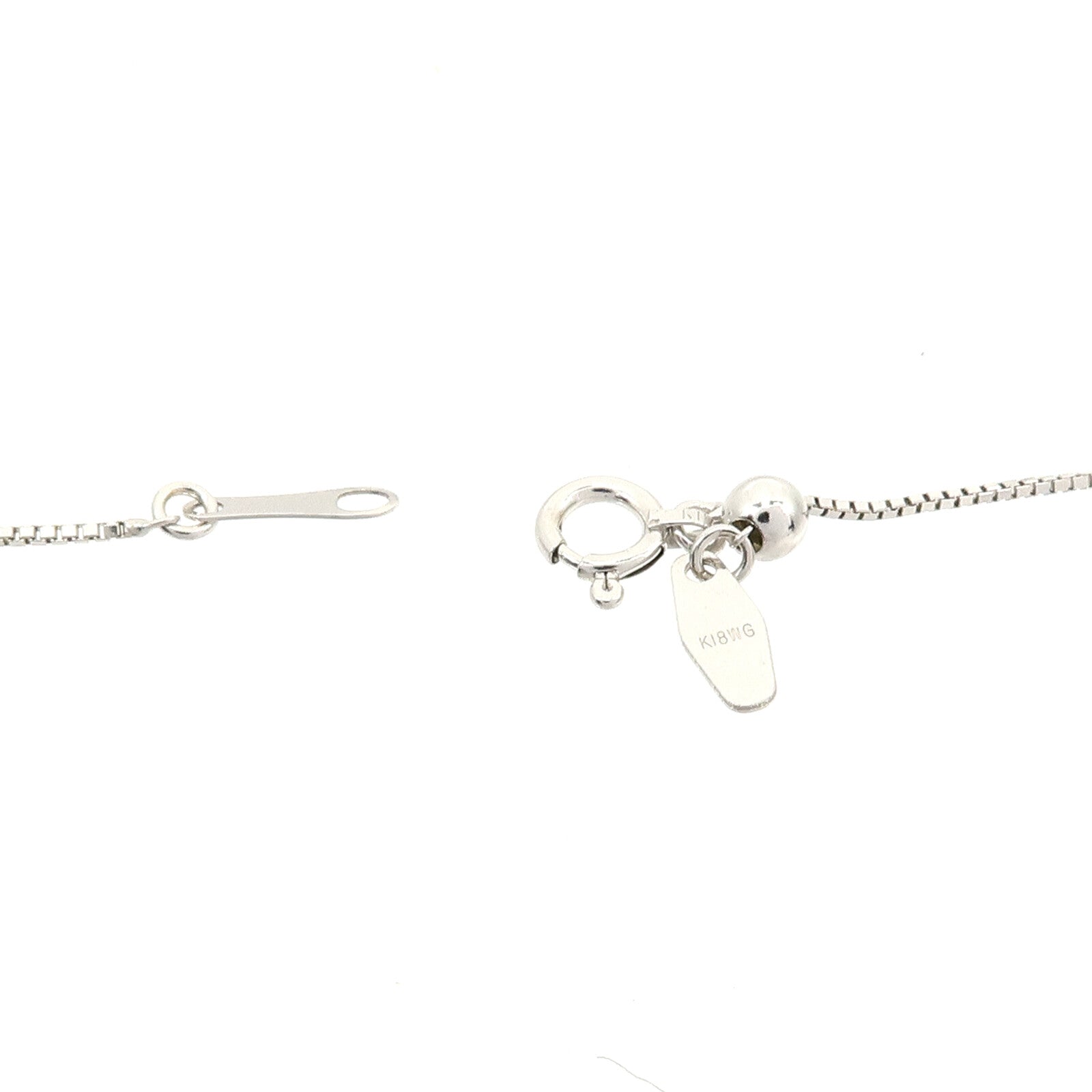 JEWELRY 18K白金Diamond Necklace鑽石項鍊