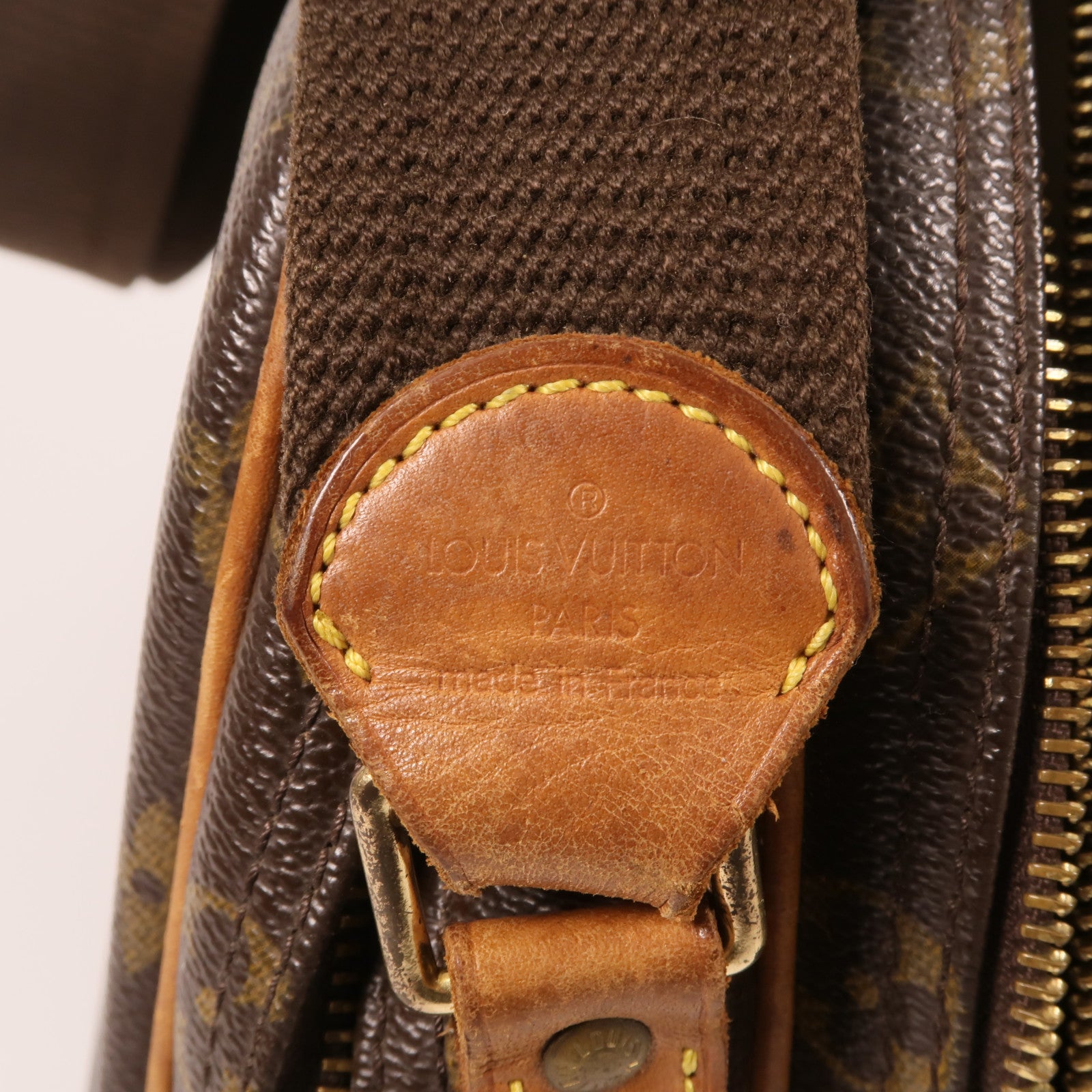 LOUIS VUITTON Monogram Reporter PM金扣肩背袋