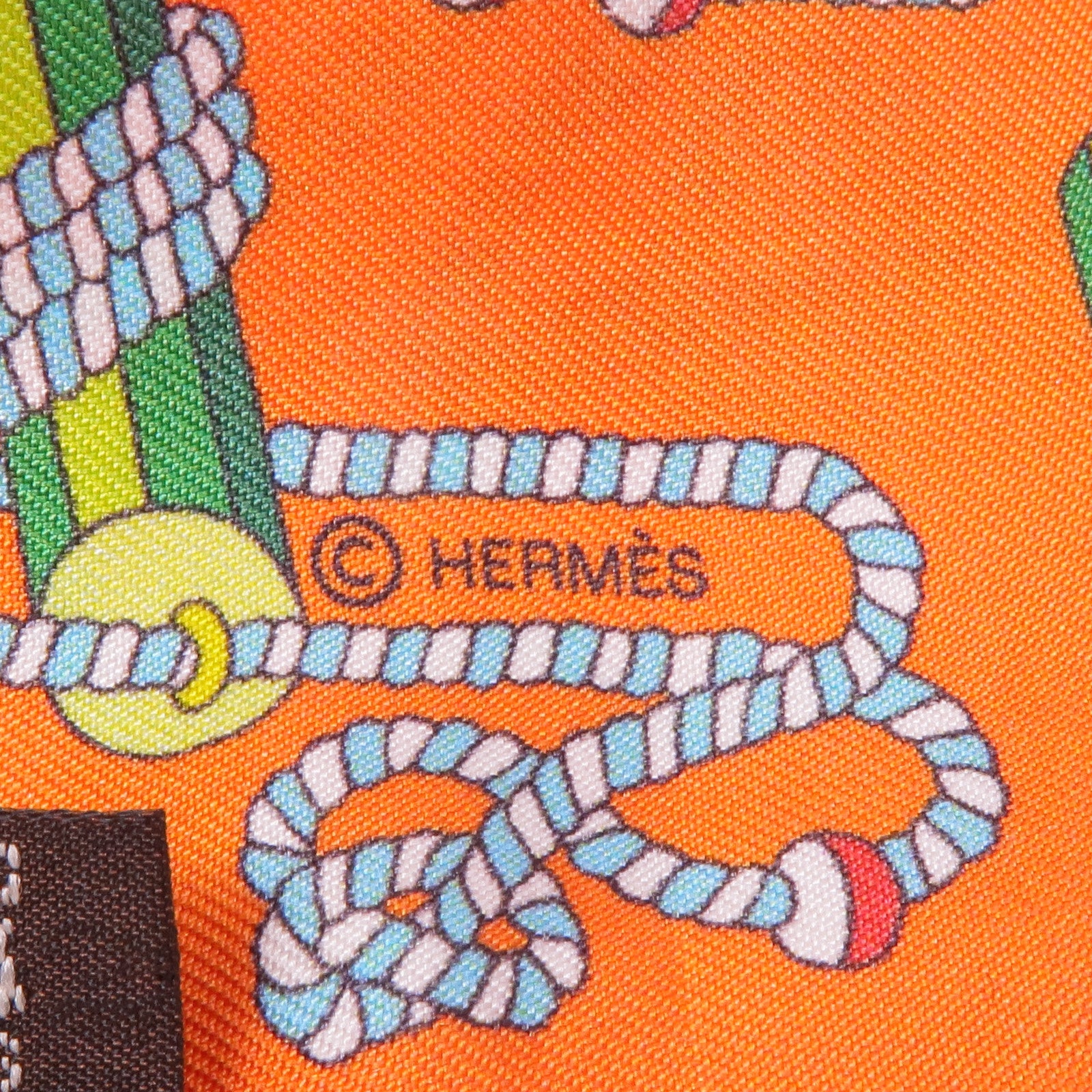 HERMES 絲質Twilly絲巾