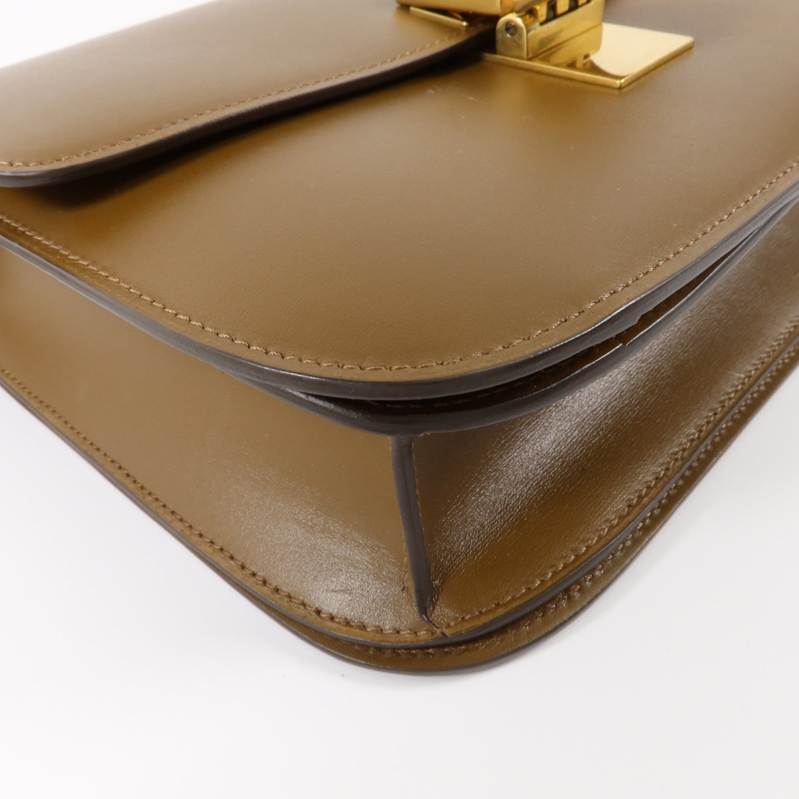 CELINE 牛皮皮革Classic Box Medium肩背袋