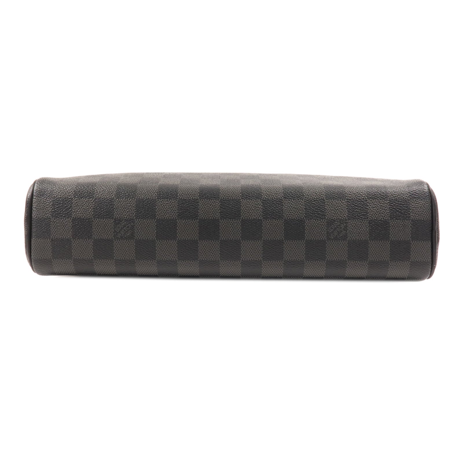 LOUIS VUITTON Damier Graphite Dayton MM銀扣肩背袋