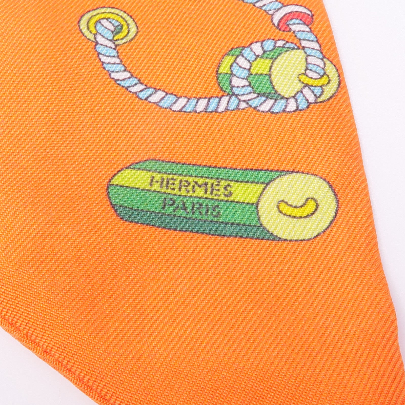 HERMES 絲質Twilly絲巾