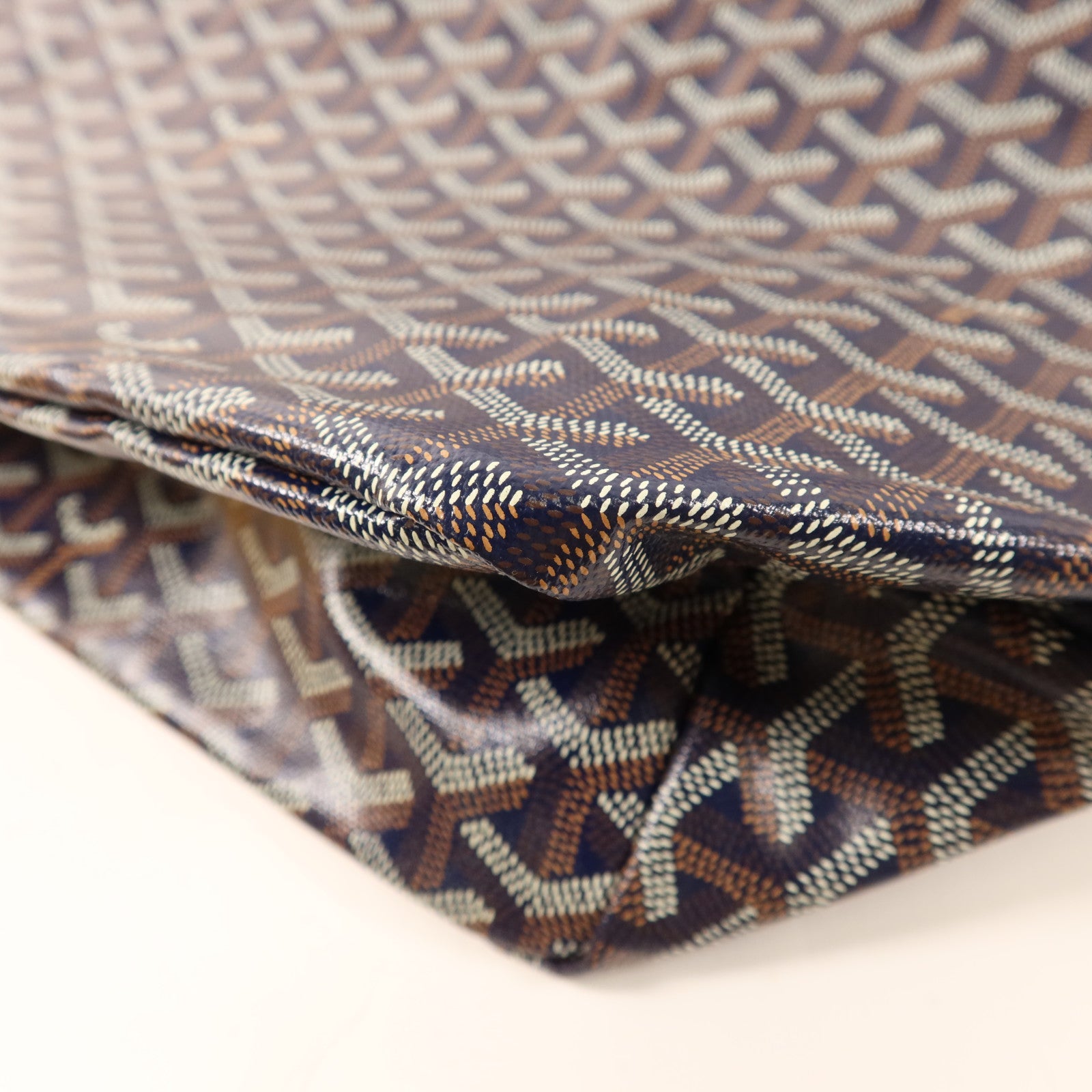 GOYARD 塗層帆布Sac Saint Louis PM銀扣手挽袋