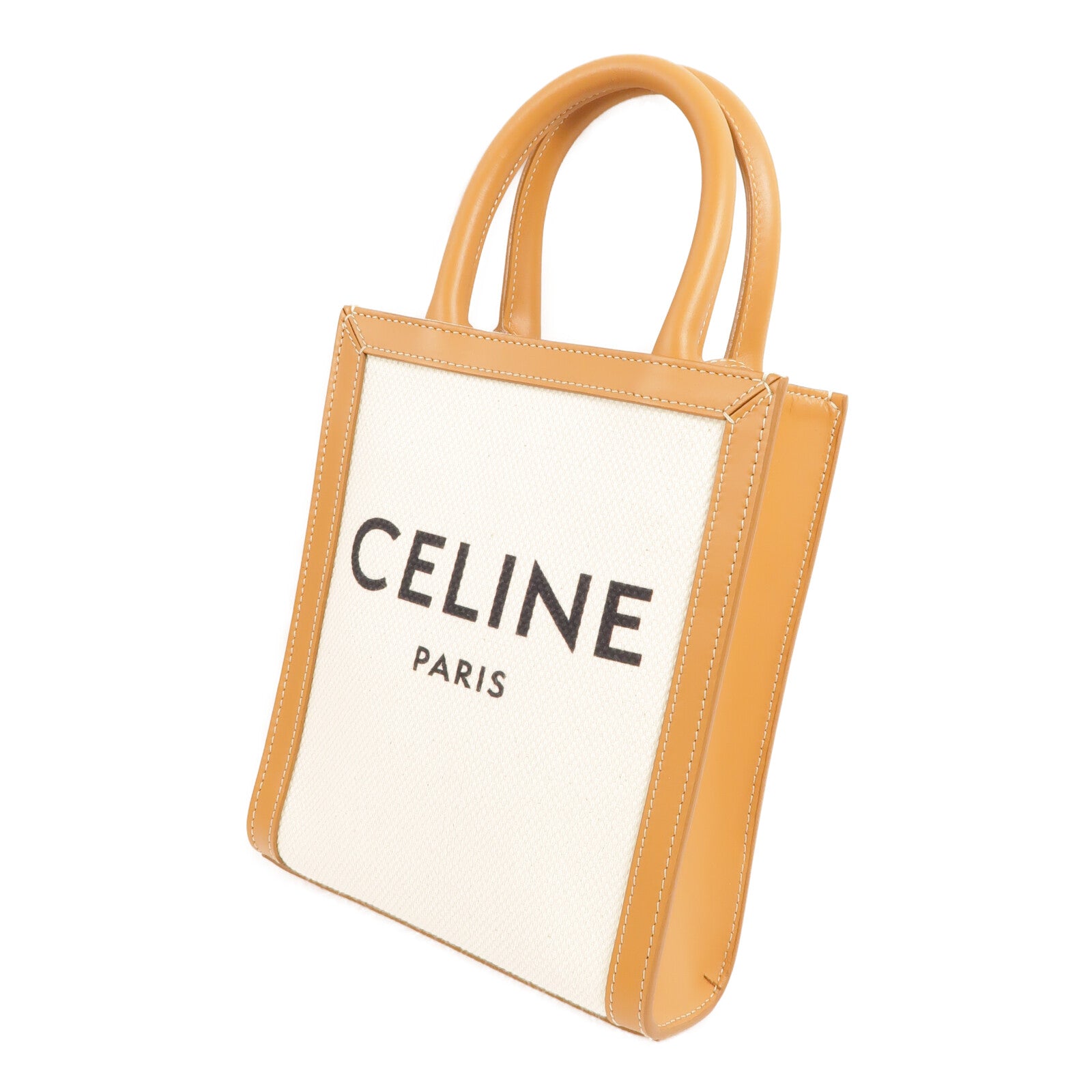 CELINE 帆布Mini Vertical Cabas手挽肩背兩用袋