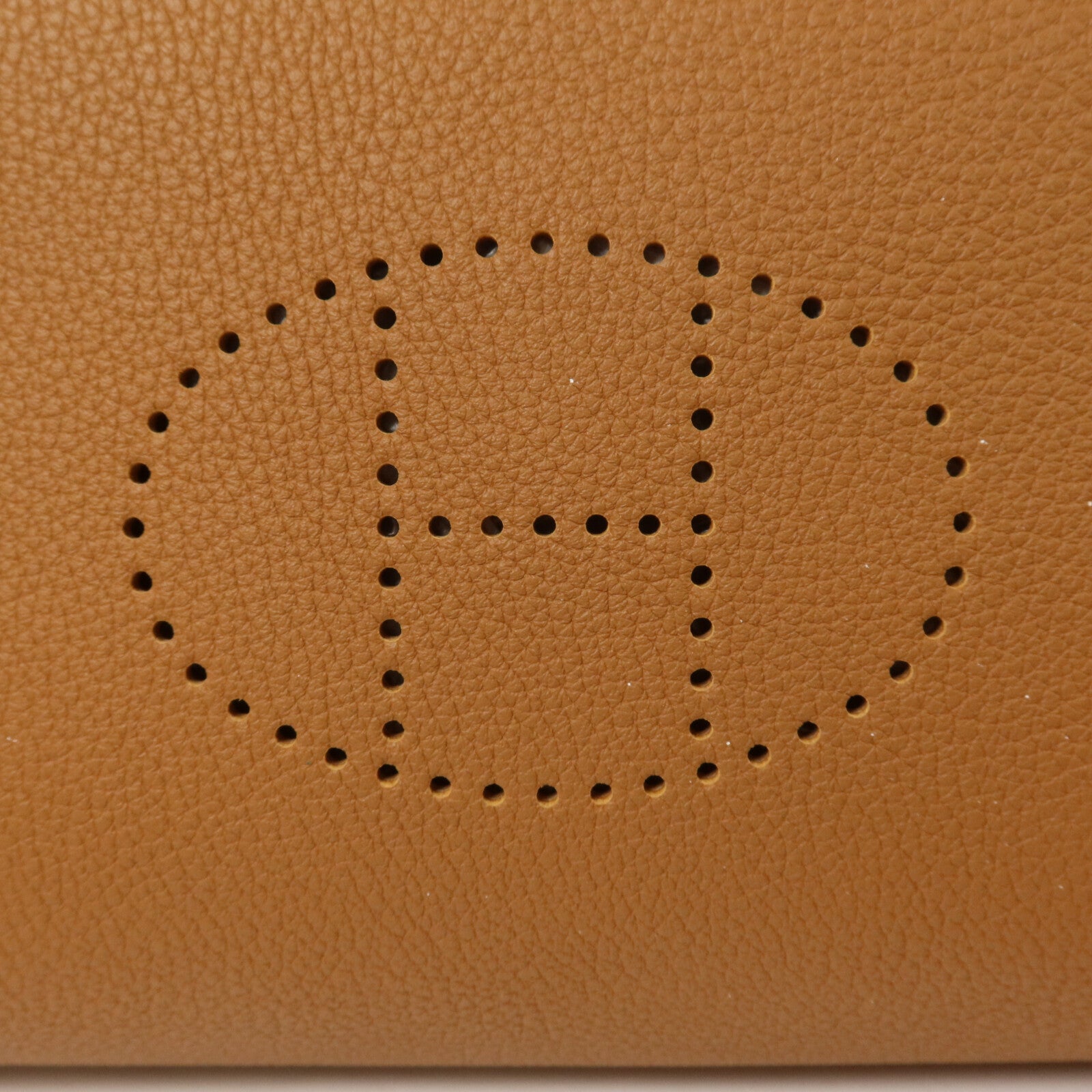 HERMES Clemence皮革Videpoches肩背袋Gold