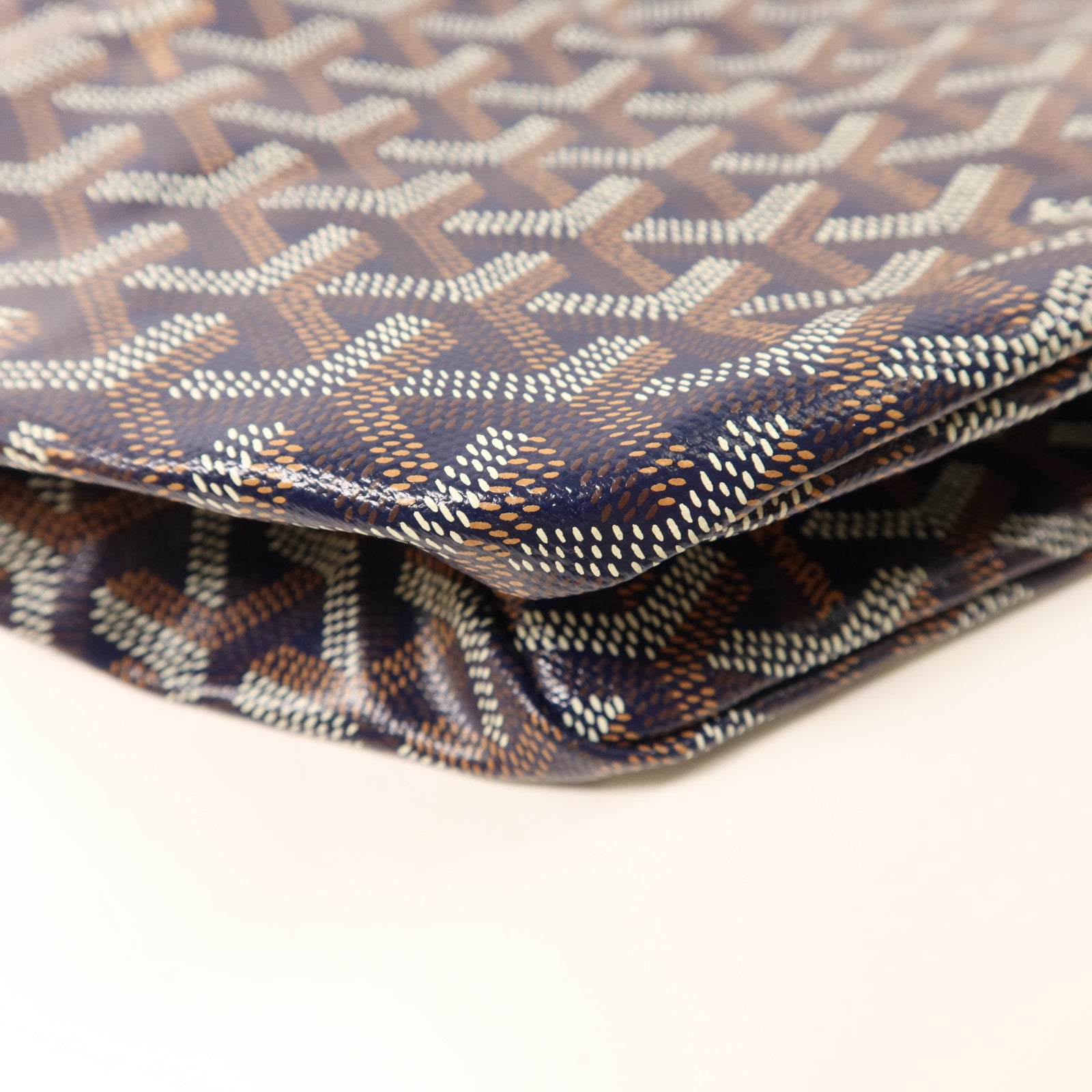 GOYARD 塗層帆布Sac Saint Louis PM銀扣手挽袋