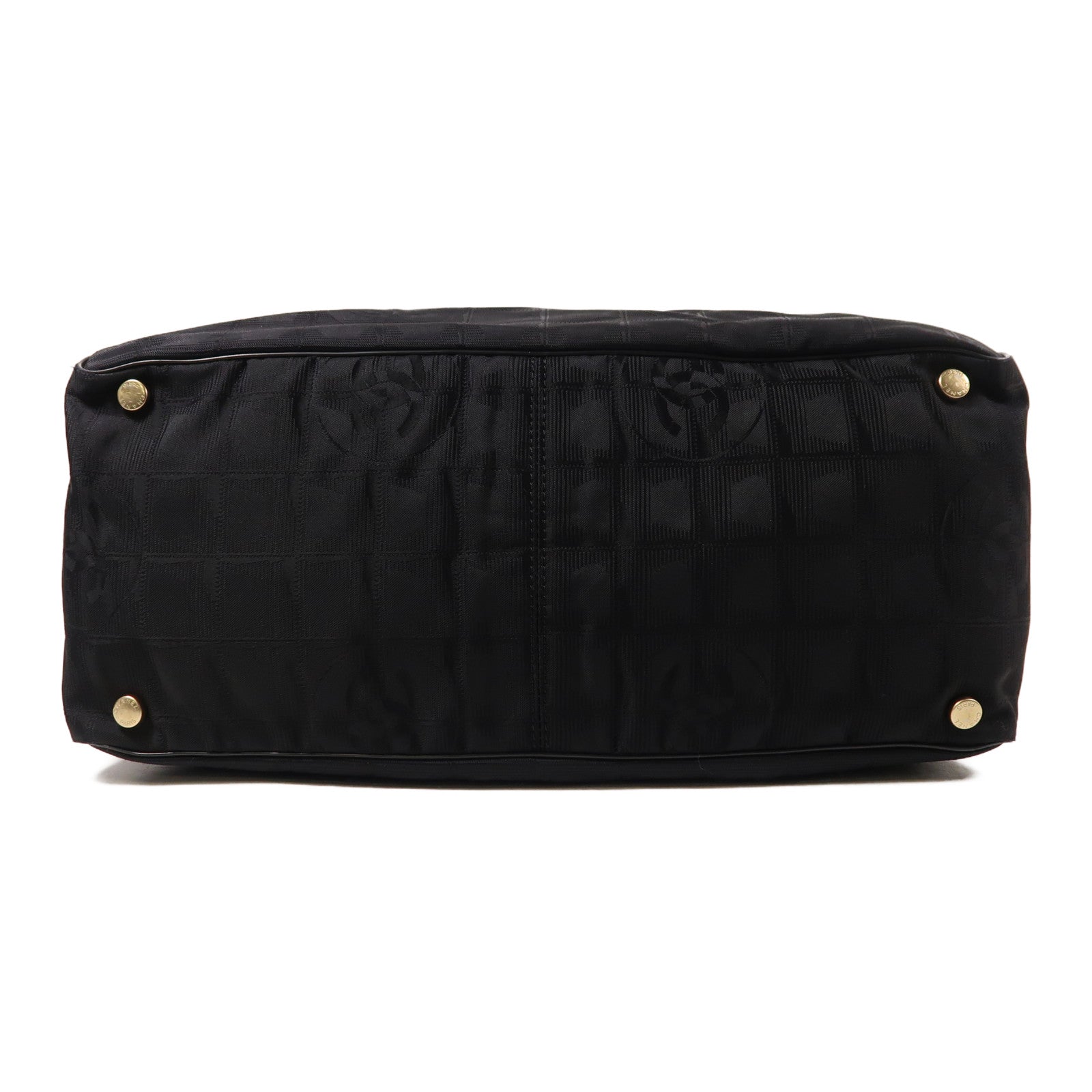 CHANEL 尼龍Vintage Tote Bag金扣肩背袋