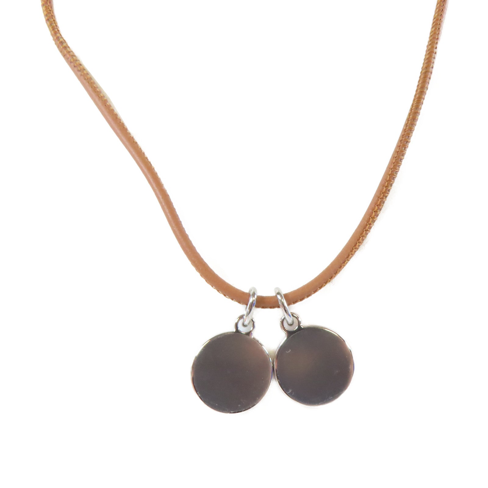 HERMES 【激減優惠】金屬Eclipse Necklace項鍊#48cm