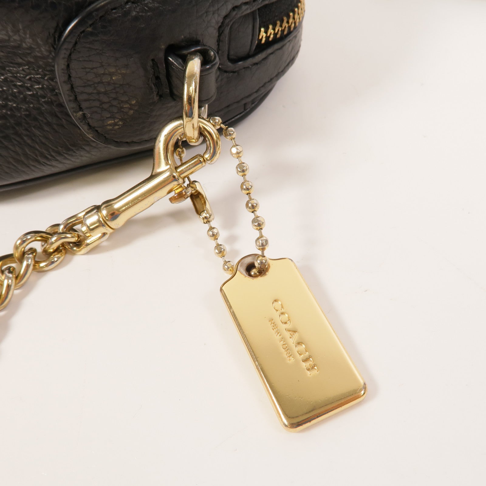 COACH 牛皮皮革Camera Bag肩背袋