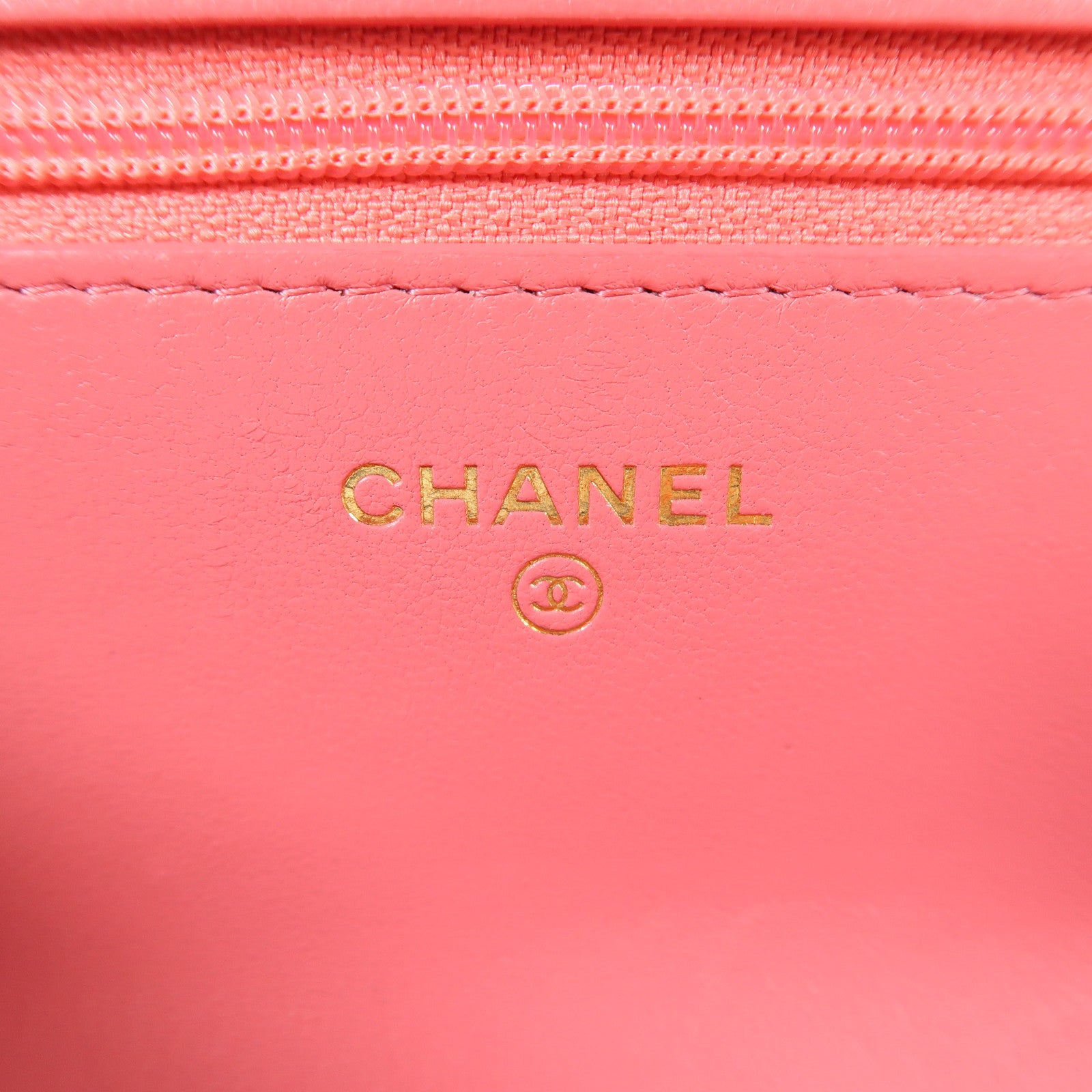 CHANEL 羊皮皮革Wallet On Chain 19鏈帶手挽肩背兩用袋