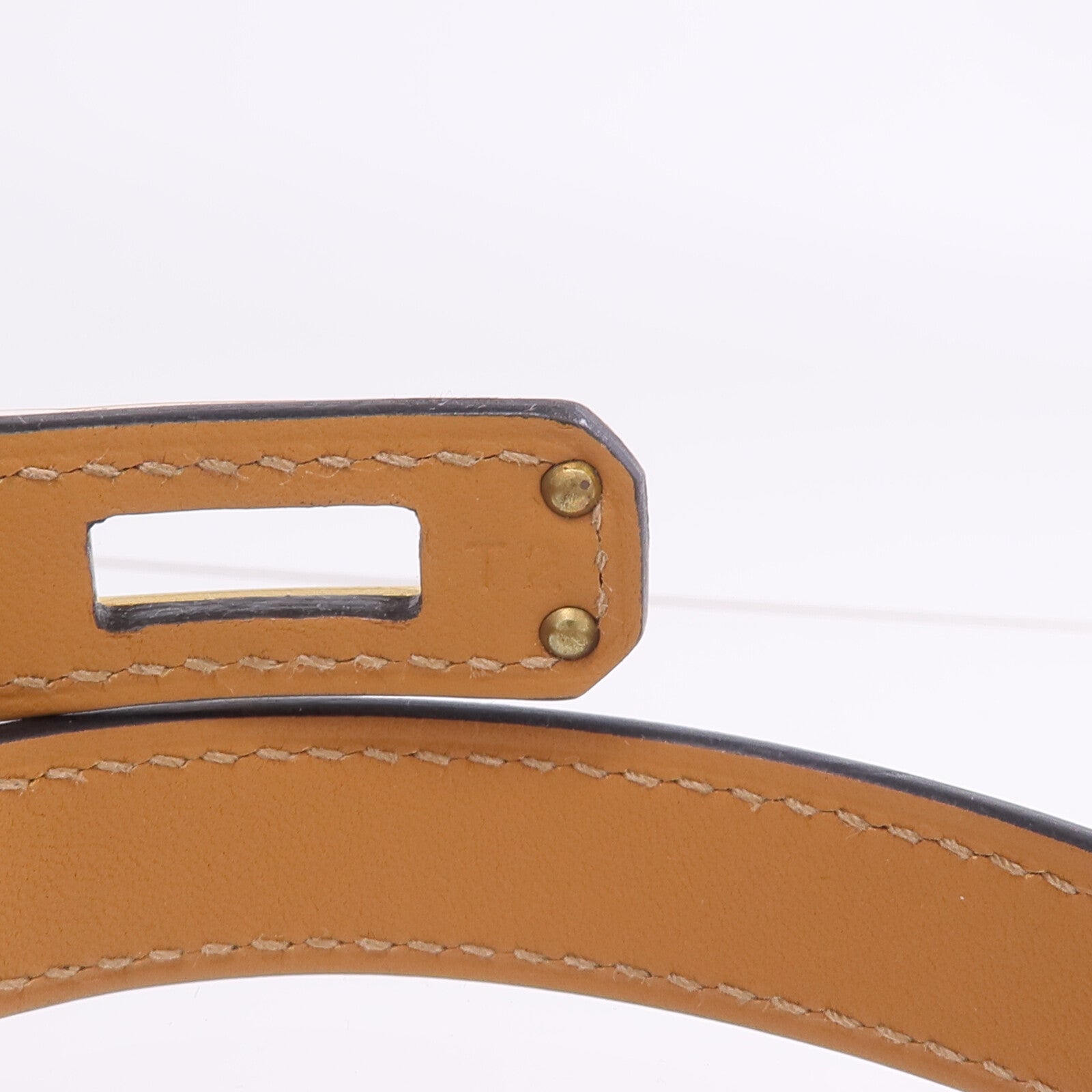 HERMES Swift皮革Kelly Double Tour手鏈Rouge H/Rose Confetti