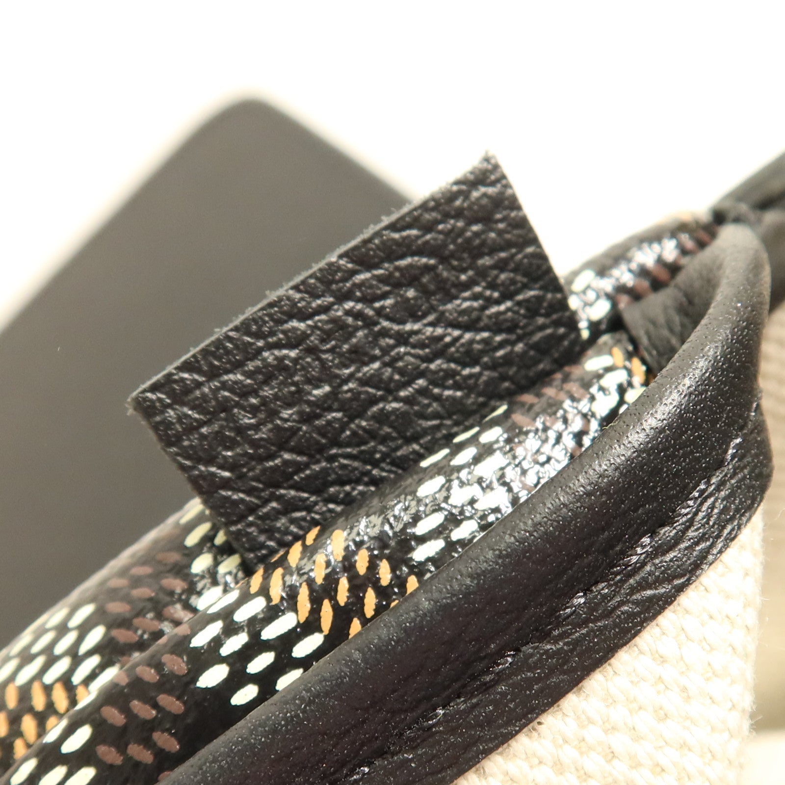GOYARD 塗層帆布Sac Rouette Souple PM銀扣肩背袋
