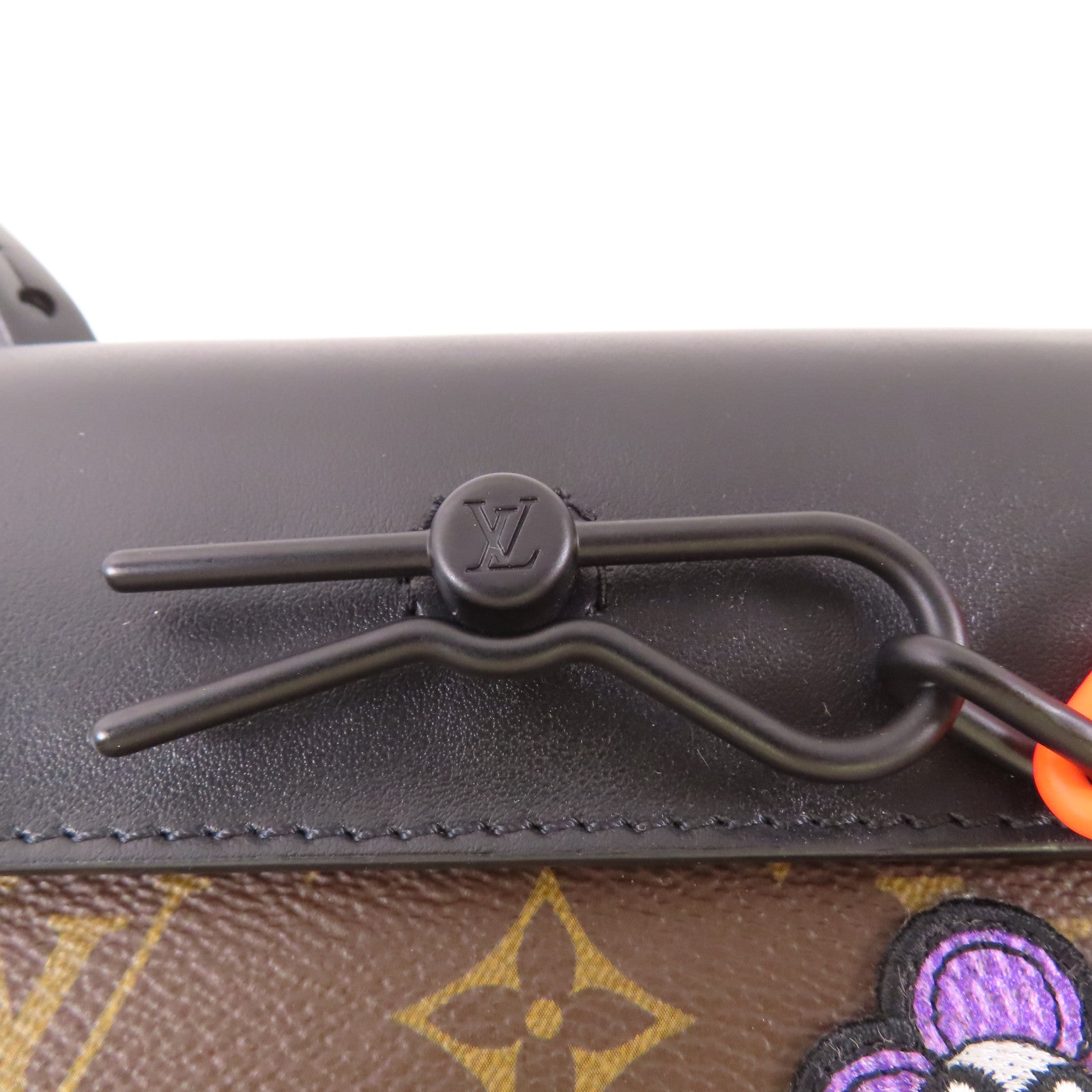 LOUIS VUITTON LV Steamer Nano Shoulder Bag M80327 Monogram Brown/Black