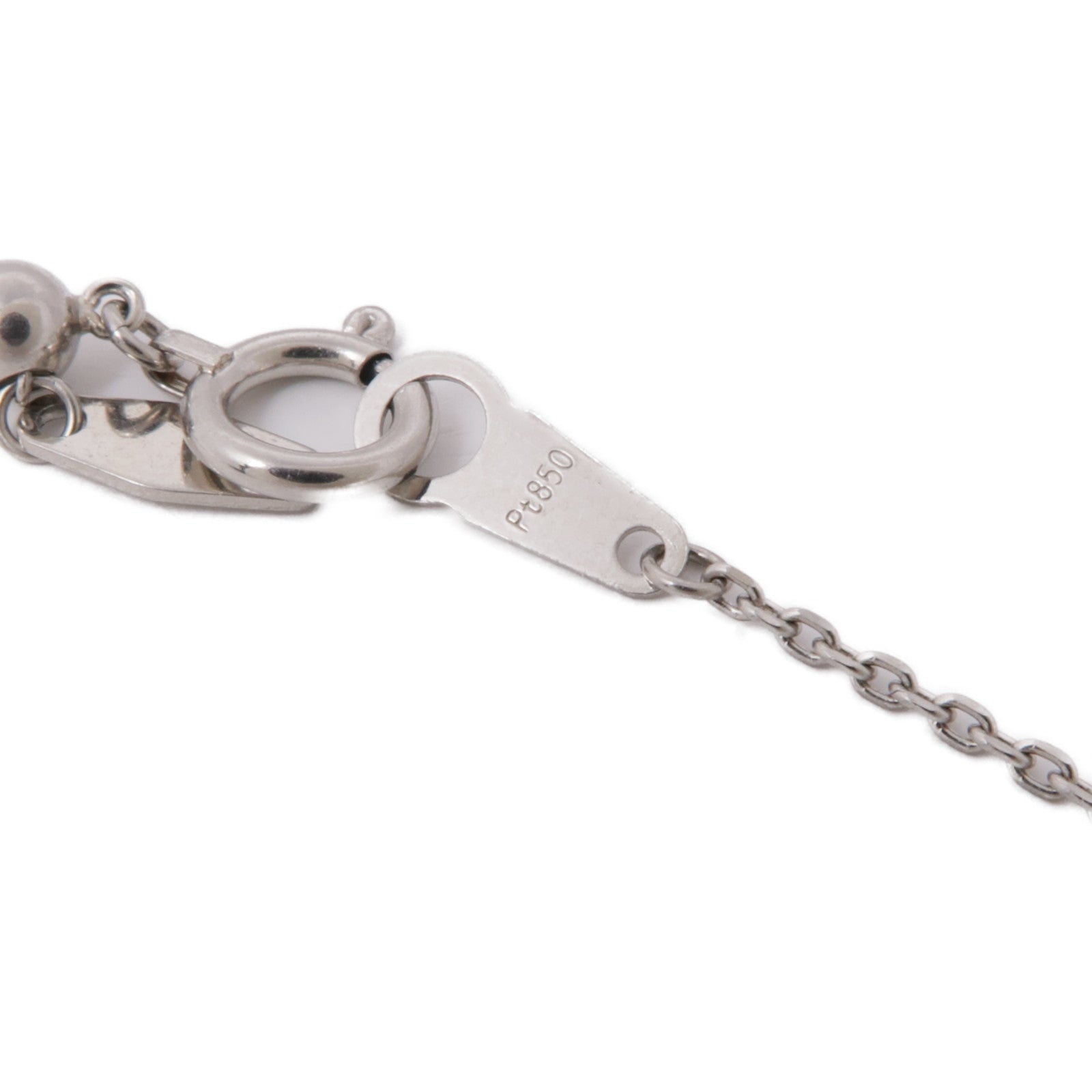 JEWELRY Diamond Necklace PT900/PT850 Platinum