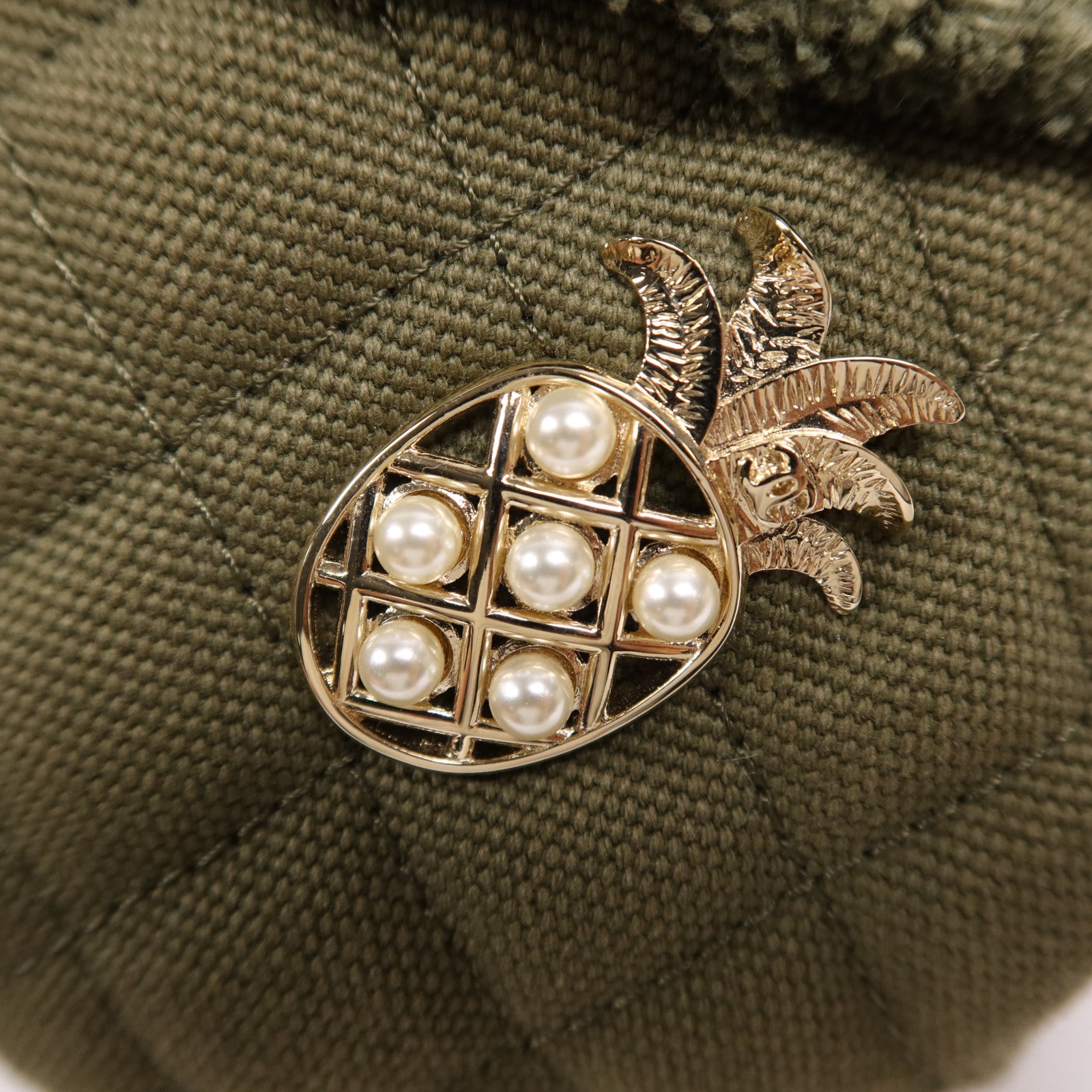 CHANEL 帆布Waist銀扣腰包