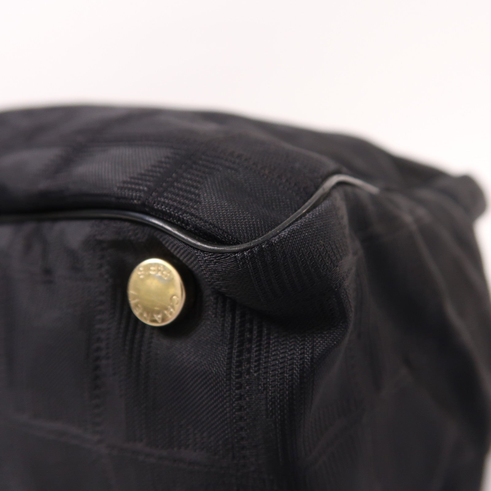 CHANEL 尼龍Vintage Tote Bag金扣肩背袋