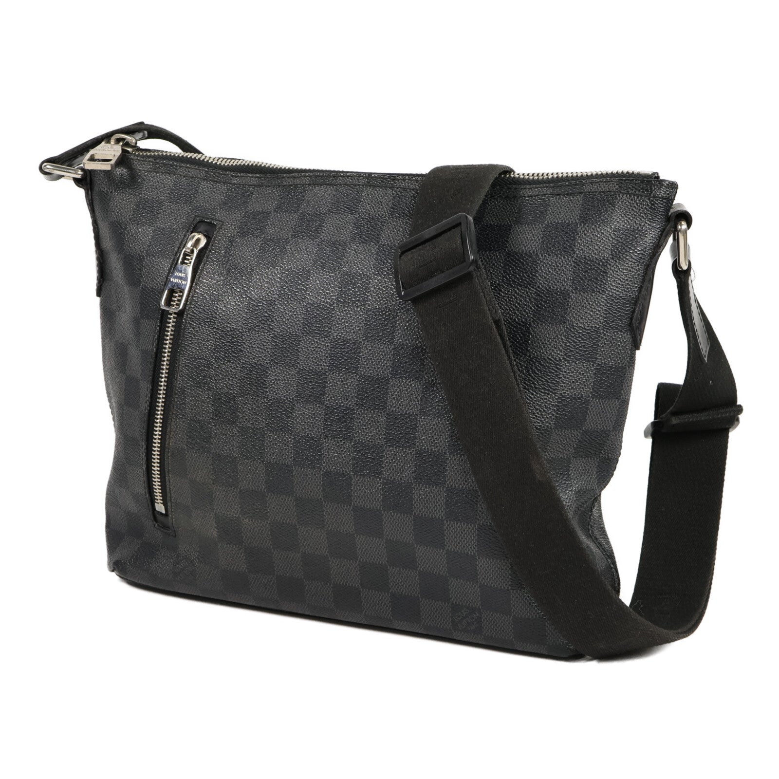 LOUIS VUITTON Damier Graphite Mick PM肩背袋