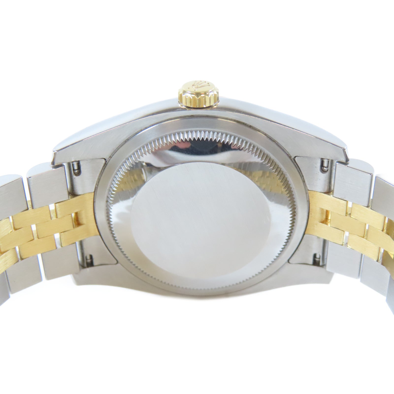 ROLEX Datejust 36mm 18K黃金/不鏽鋼手錶自動機芯白色