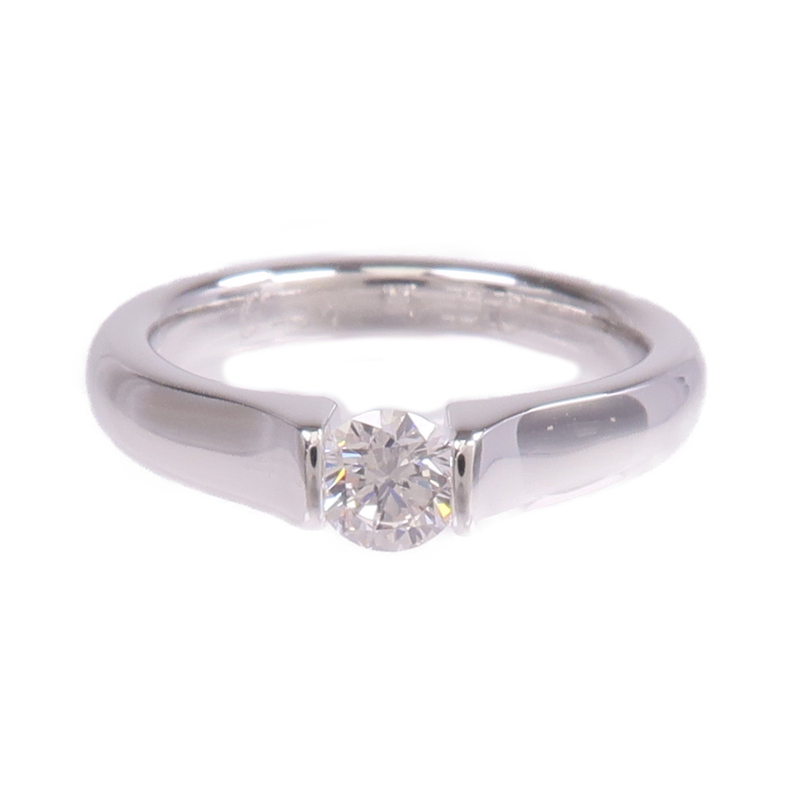 JEWELRY 【激減優惠】18K白金Diamond Ring鑽石戒指US#4.5
