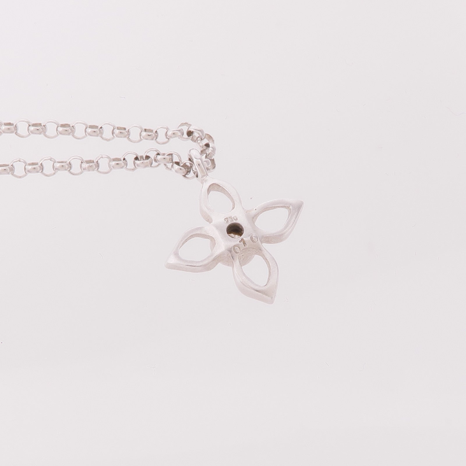 JEWELRY 18K白金Diamond Necklace鑽石項鍊