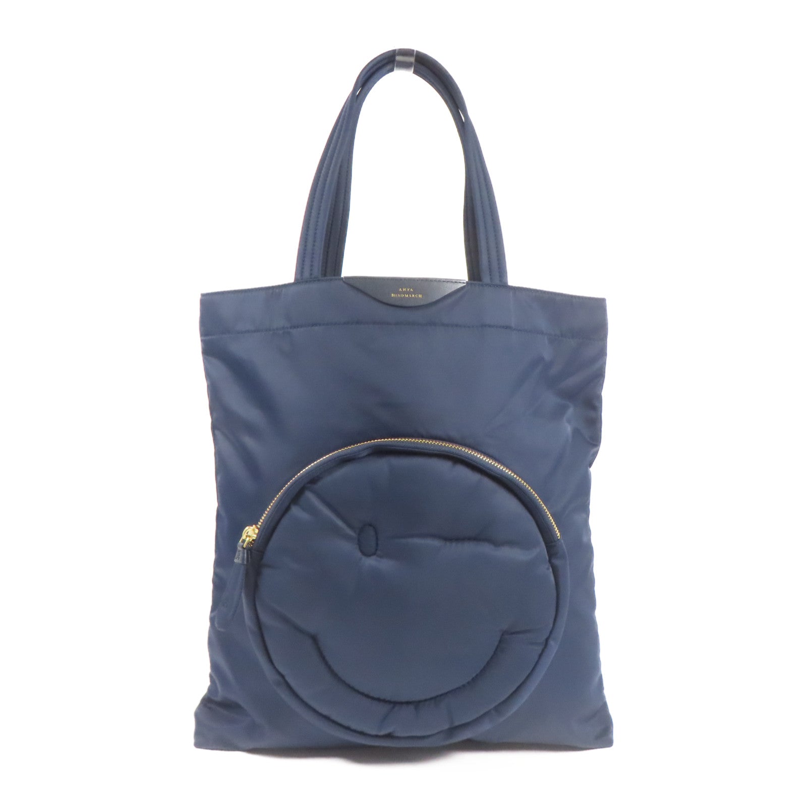 ANYA HINDMARCH 尼龍Shoulder Bag金扣肩背袋