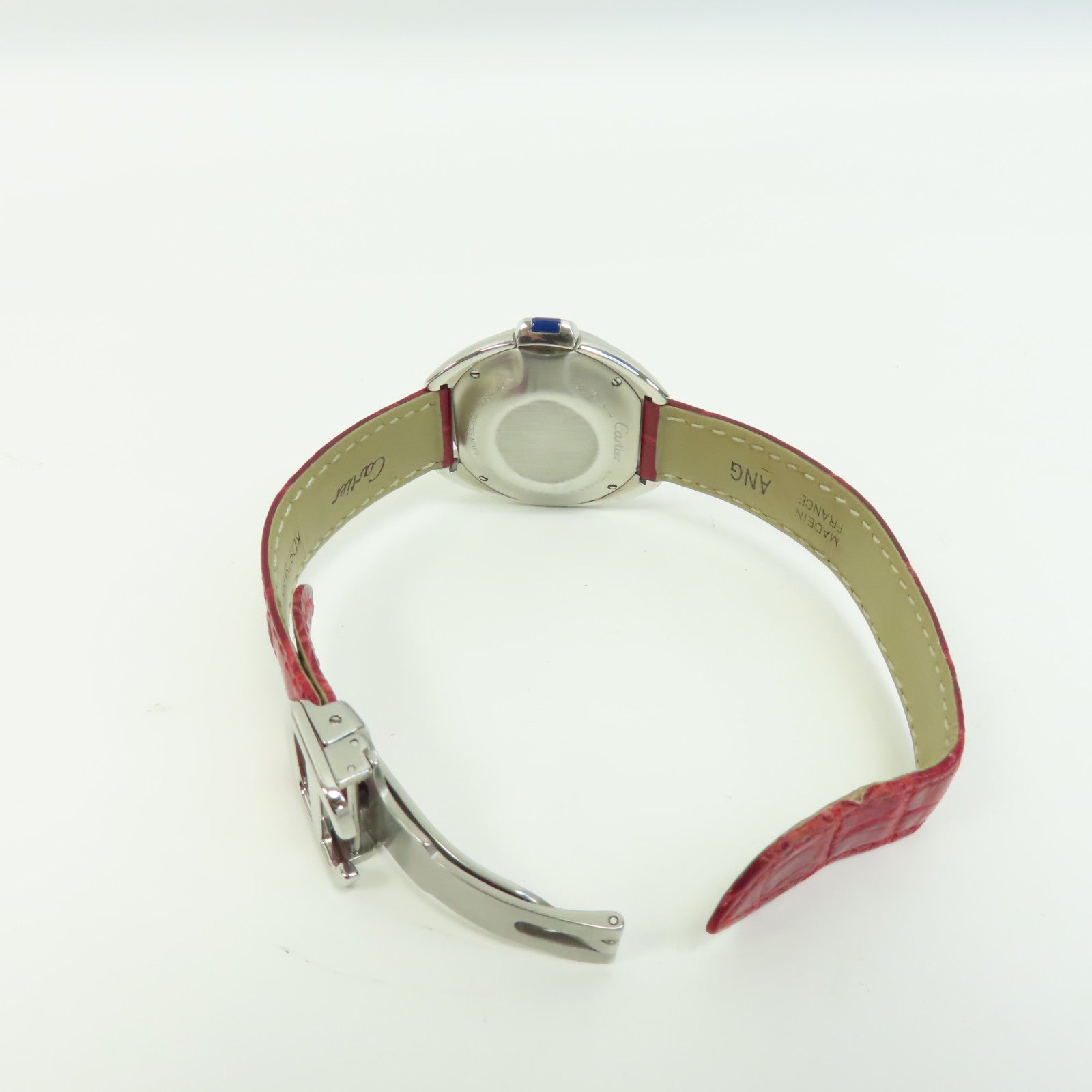 CARTIER Cle de Cartier不鏽鋼手錶自動機芯銀色