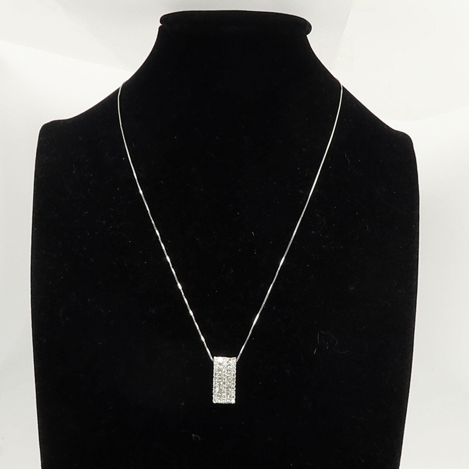 JEWELRY 18K白金Diamond Necklace鑽石項鍊