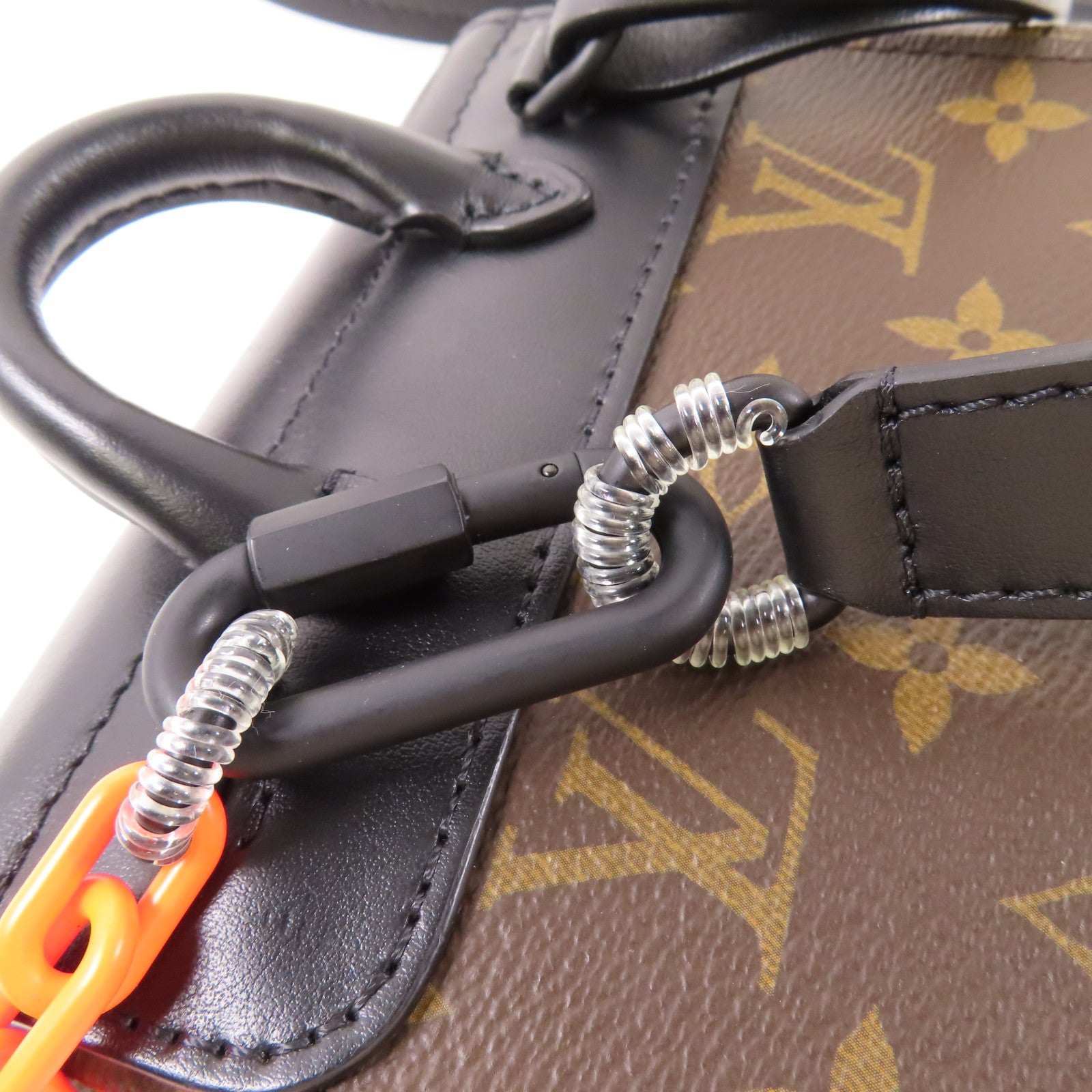 LOUIS VUITTON LV Steamer Nano Shoulder Bag M80327 Monogram Brown/Black