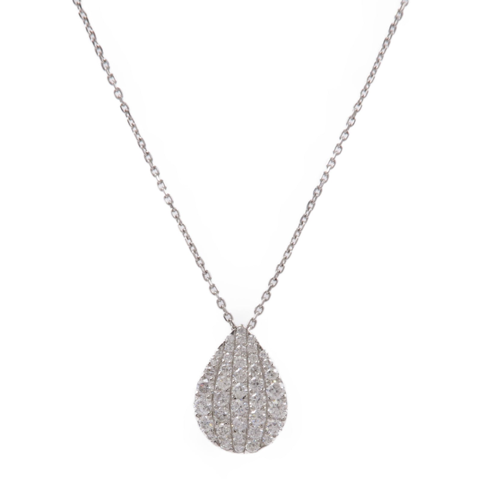JEWELRY Diamond Necklace PT900/PT850 Platinum
