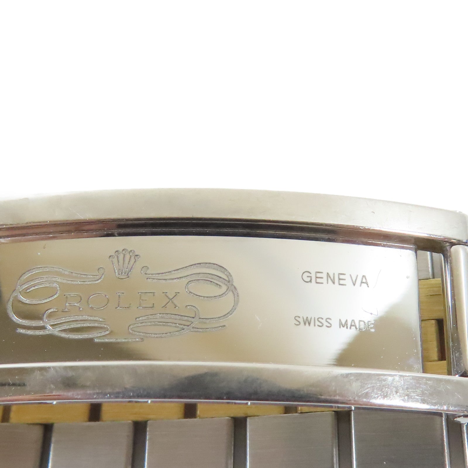 ROLEX Datejust 36mm 18K黃金/不鏽鋼手錶自動機芯白色