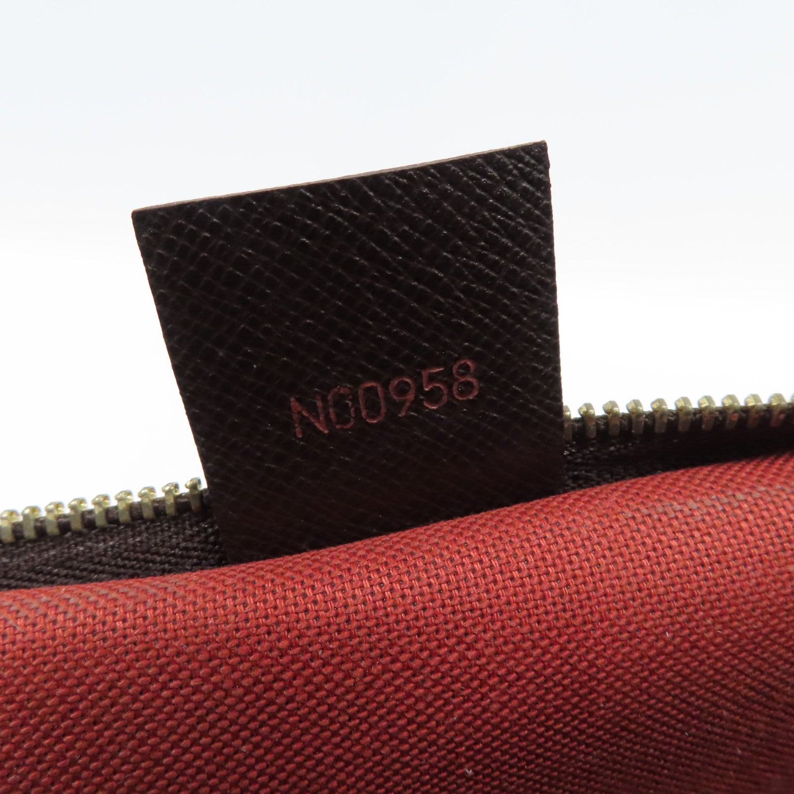 LOUIS VUITTON 【激減優惠】Damier Trousse Makeup金扣手拿包啡色