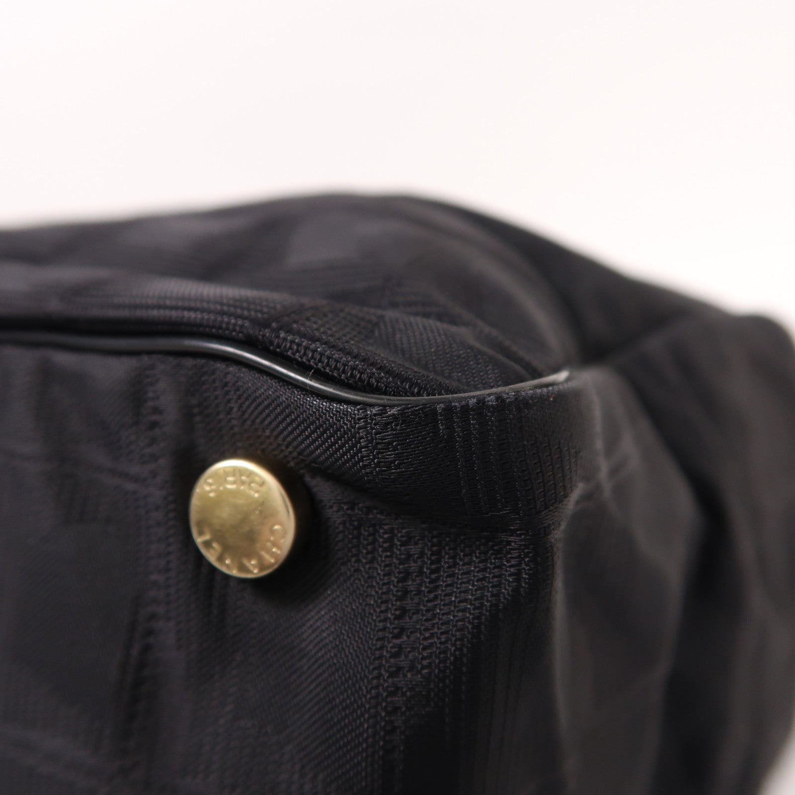 CHANEL 尼龍Vintage Tote Bag金扣肩背袋