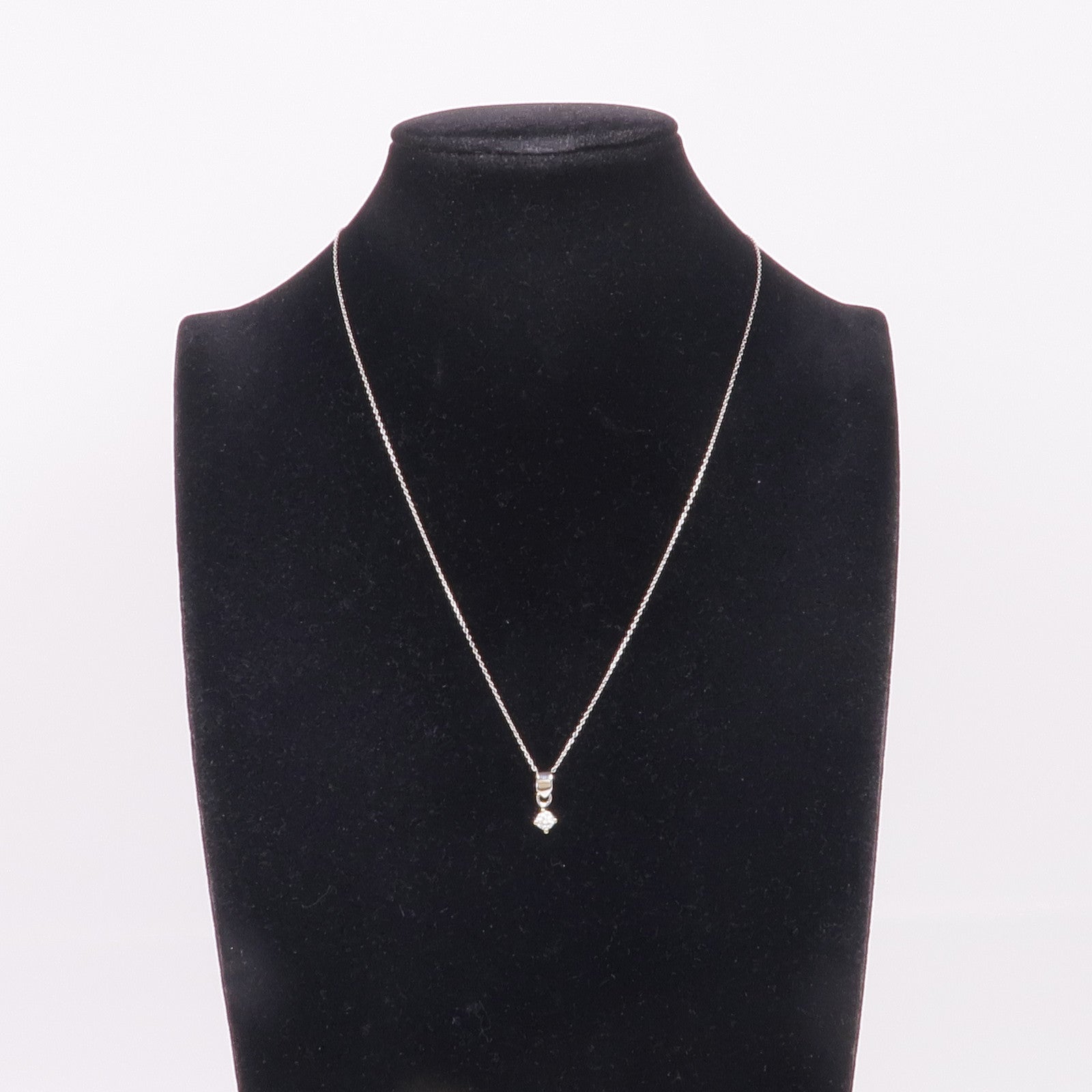 JEWELRY 14K白金Diamond Necklace鑽石項鍊