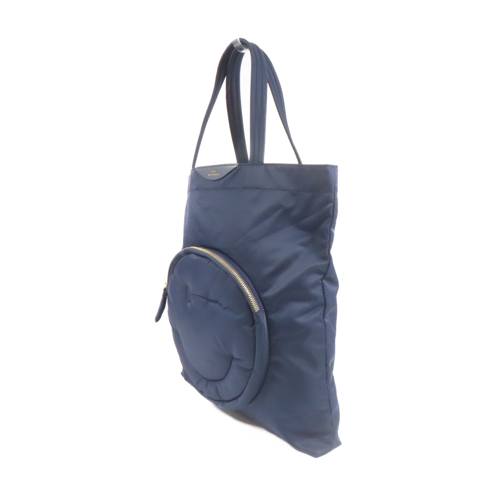 ANYA HINDMARCH 尼龍Shoulder Bag金扣肩背袋