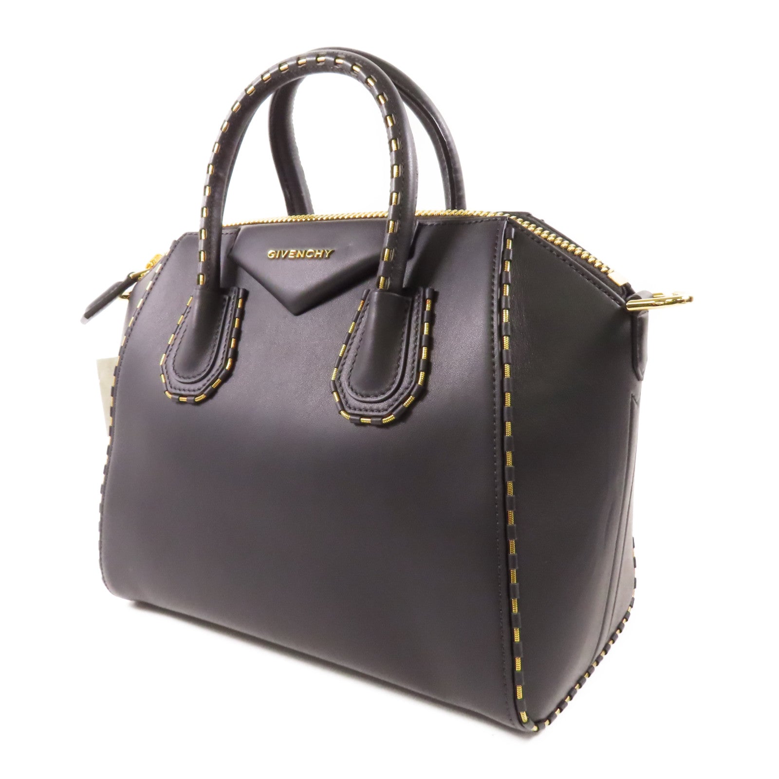 GIVENCHY 牛皮皮革Antigona金扣手挽肩背兩用袋