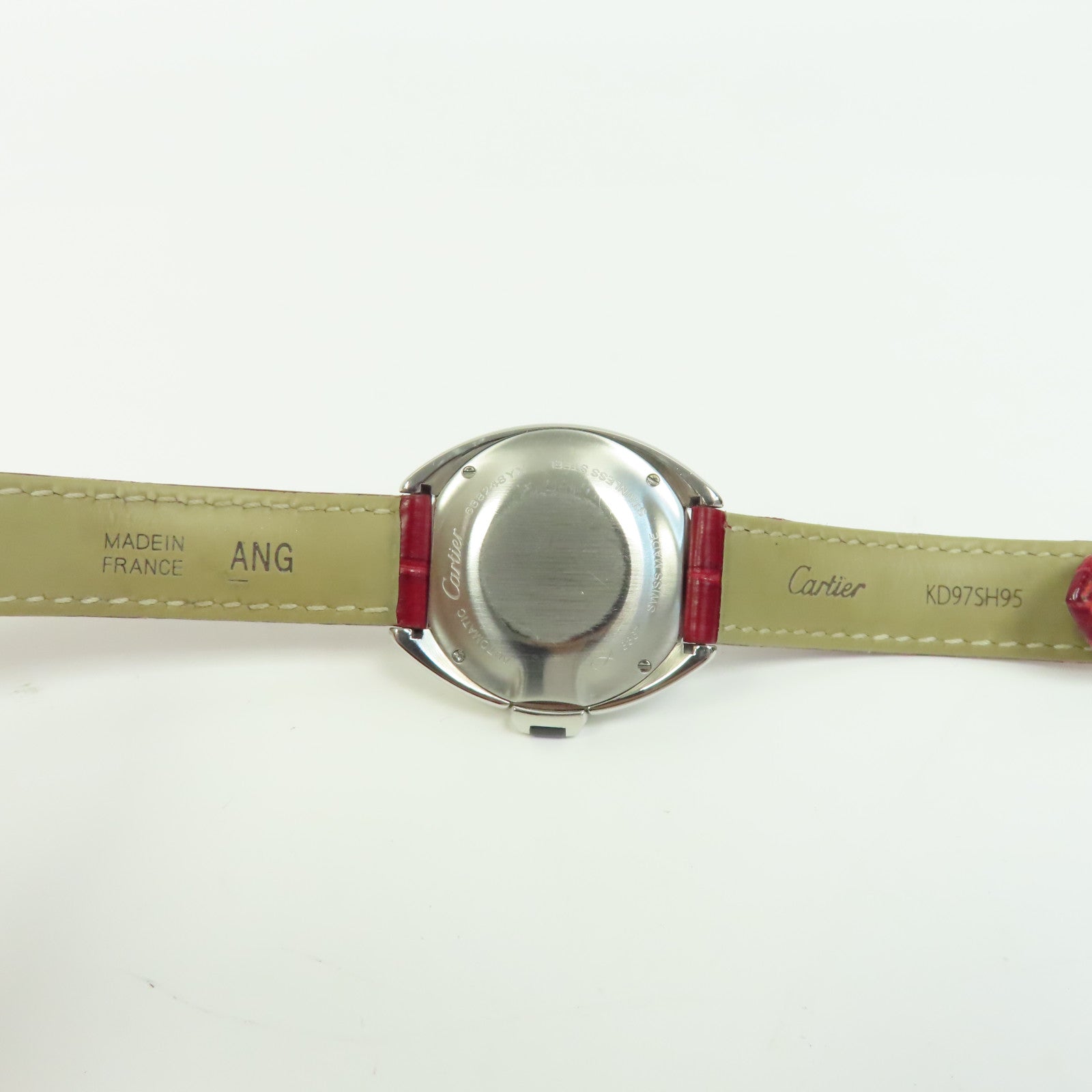 CARTIER Cle de Cartier不鏽鋼手錶自動機芯銀色