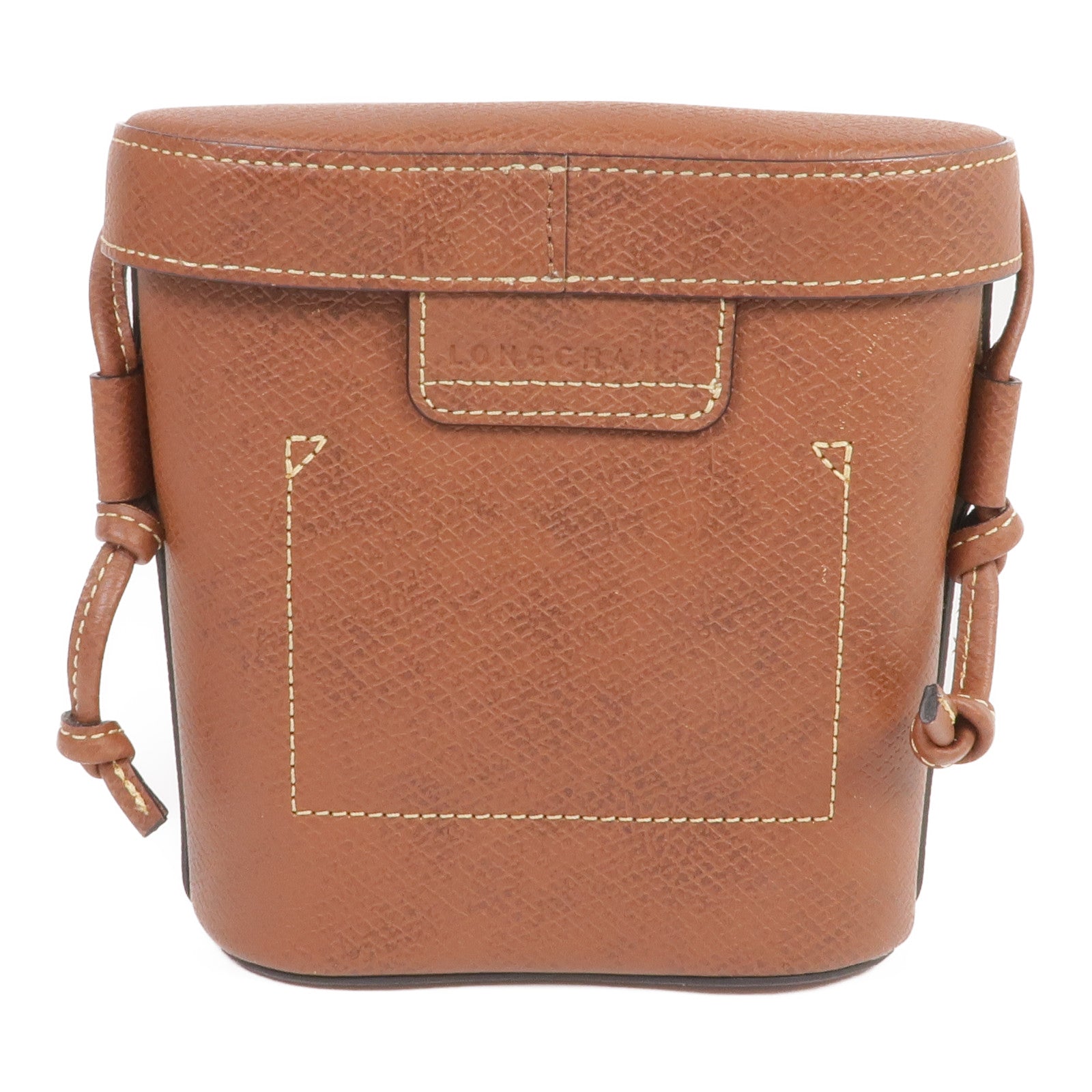Longchamp 牛皮皮革Shoulder Bag金扣肩背袋
