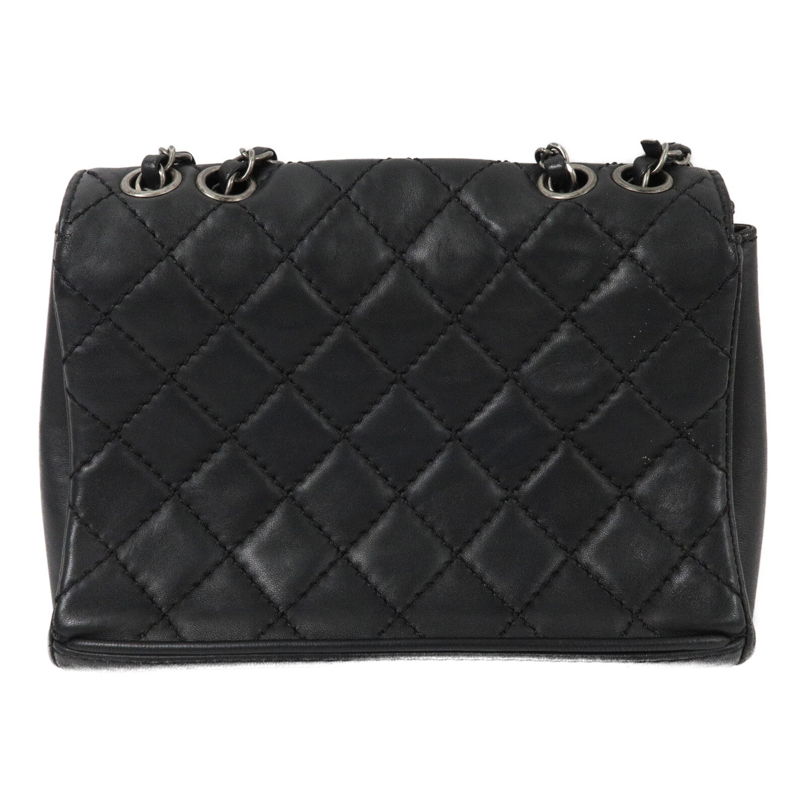 CHANEL 羊皮皮革Chain Shoulder鏈帶肩背袋