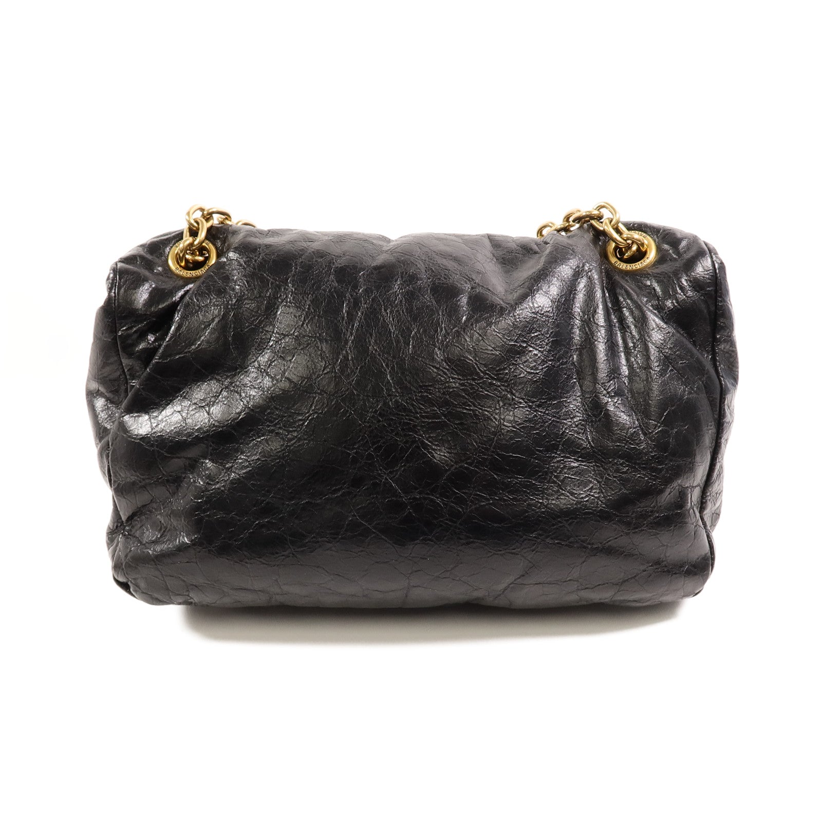 BALENCIAGA 牛皮皮革Monaco Small鏈帶肩背袋