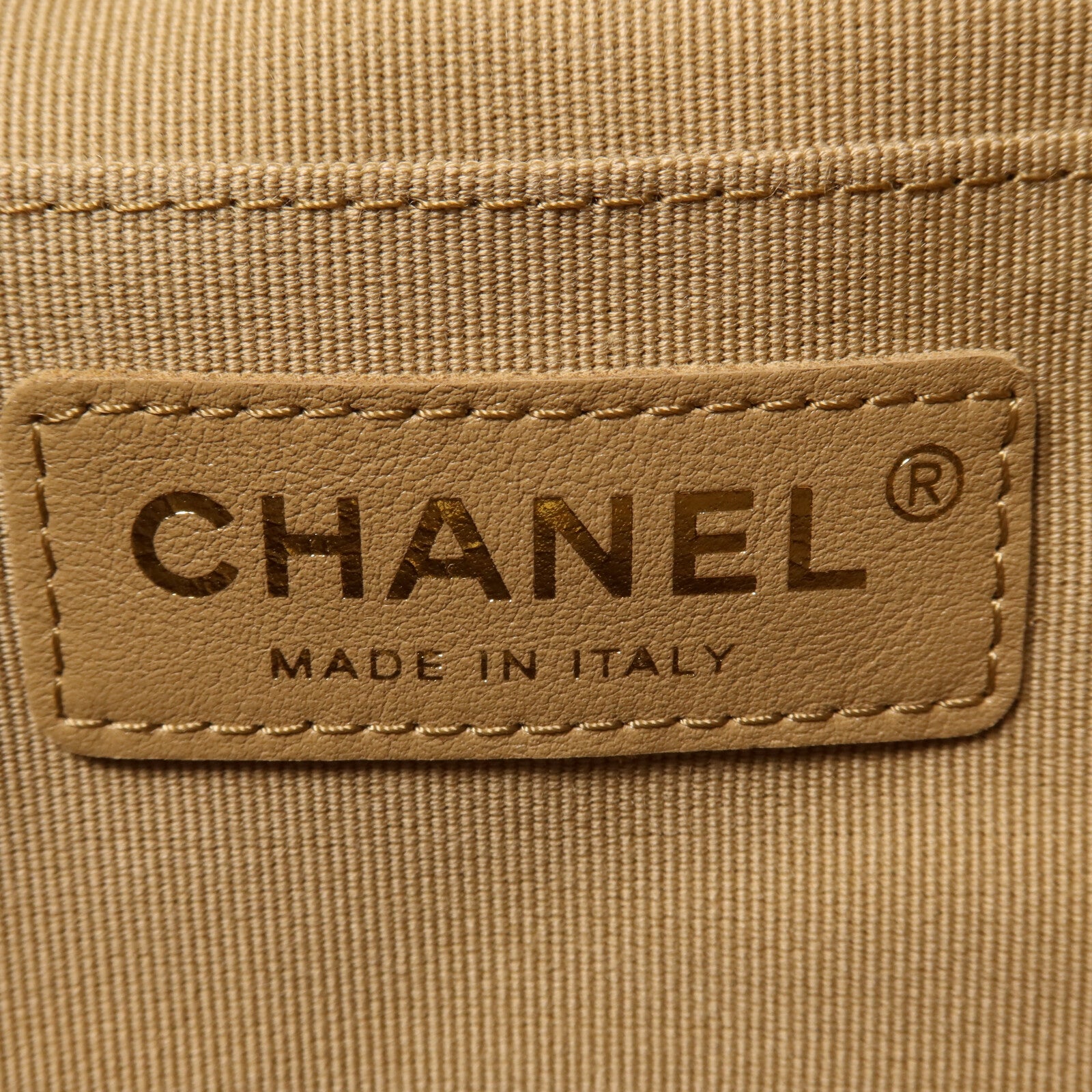 CHANEL 羊皮皮革Backpack鏈帶背包