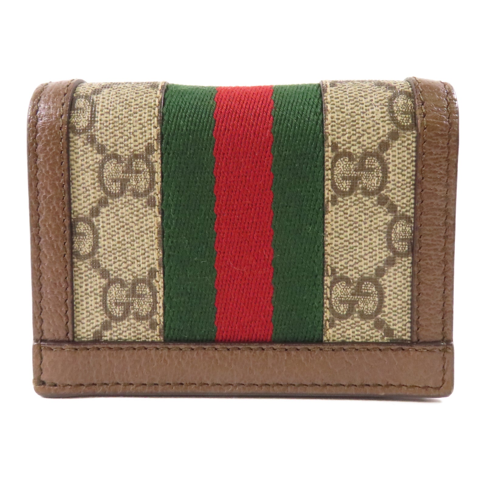 GUCCI 塗層帆布Ophidia GG Wallet金扣錢包