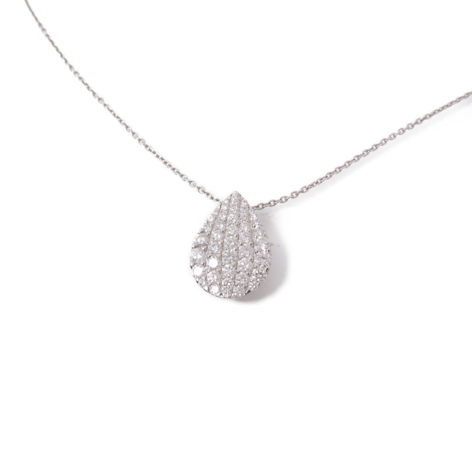 JEWELRY Diamond Necklace PT900/PT850 Platinum