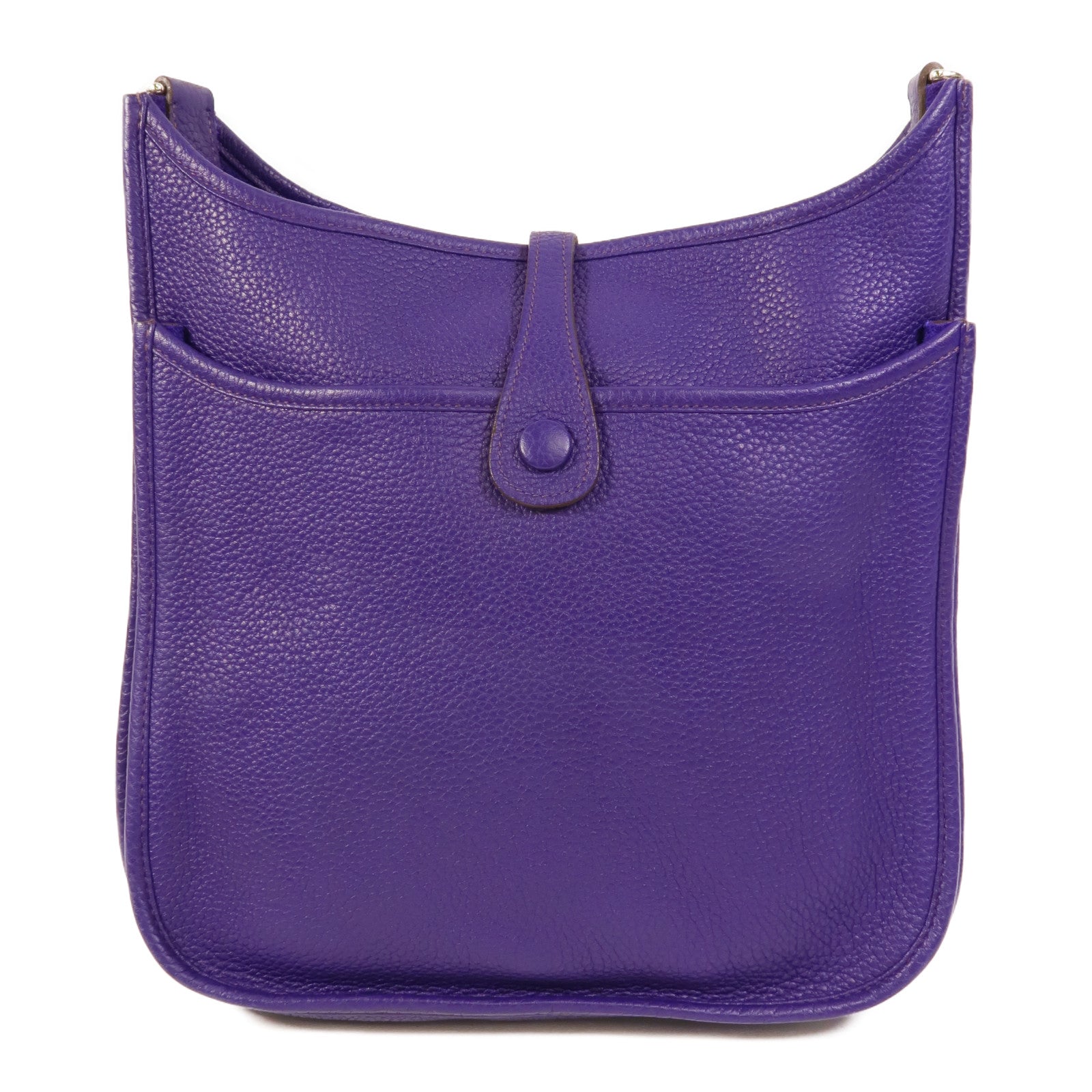 HERMES Clemence皮革Evelyne PM 肩背袋Iris
