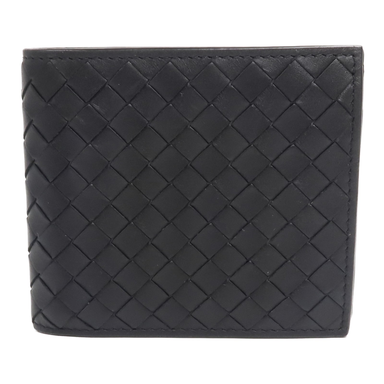 BOTTEGA VENETA 牛皮皮革Intrecciato Bi-Fold Wallet錢包