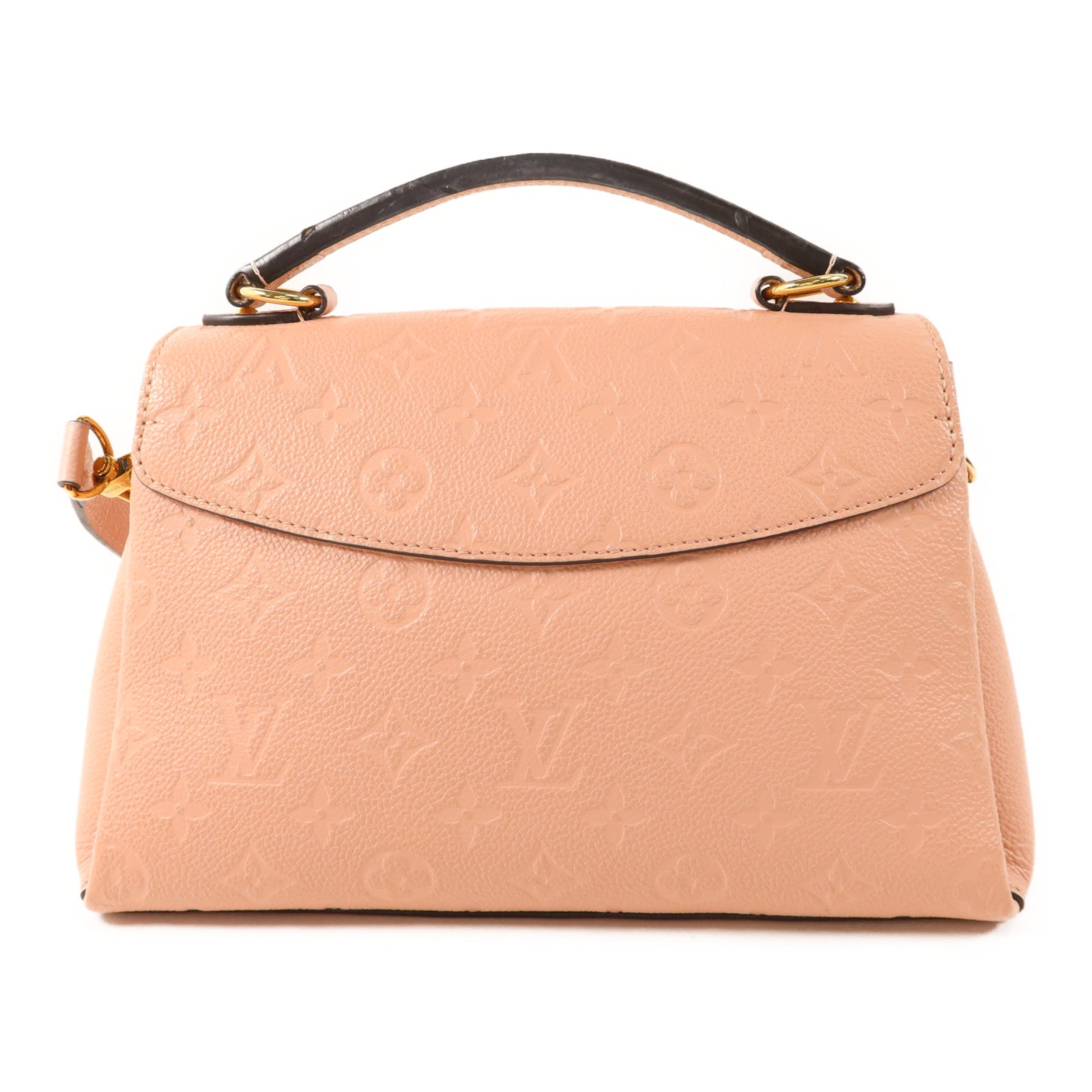LOUIS VUITTON Monogram Empreinte Georges BB金扣手挽肩背兩用袋