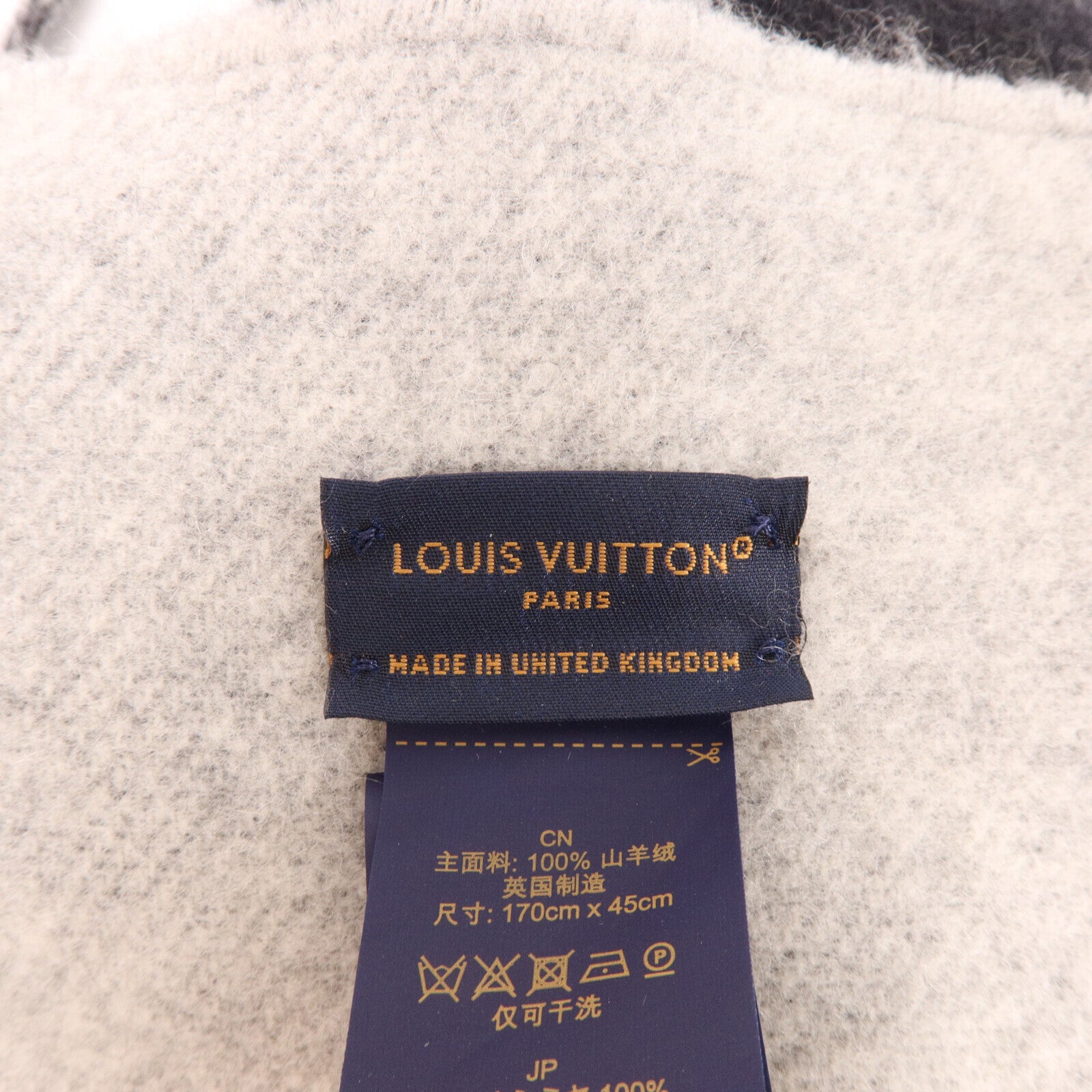 LOUIS VUITTON 羊絨Reykjavik Scarf圍巾