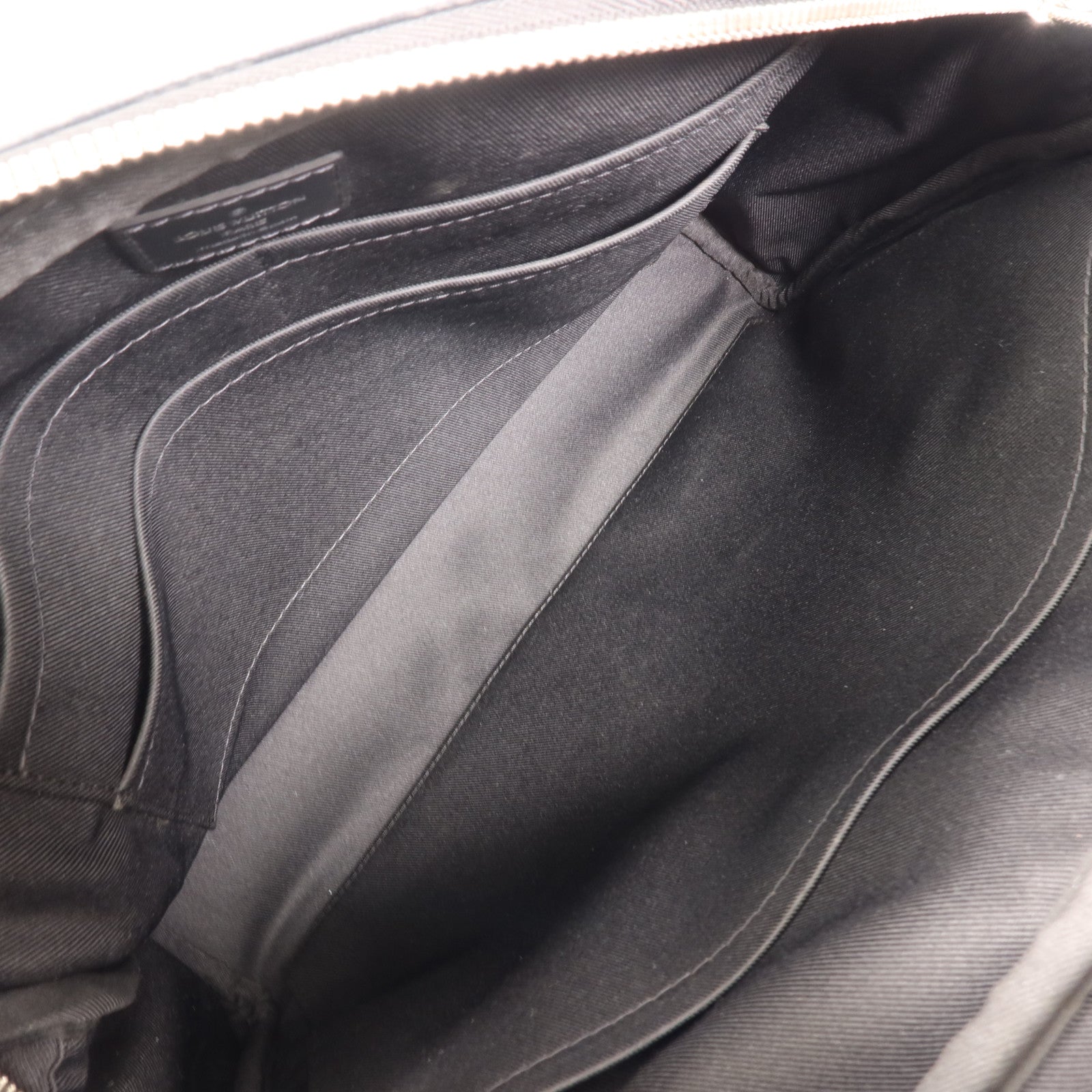 LOUIS VUITTON Damier Graphite Dayton MM銀扣肩背袋